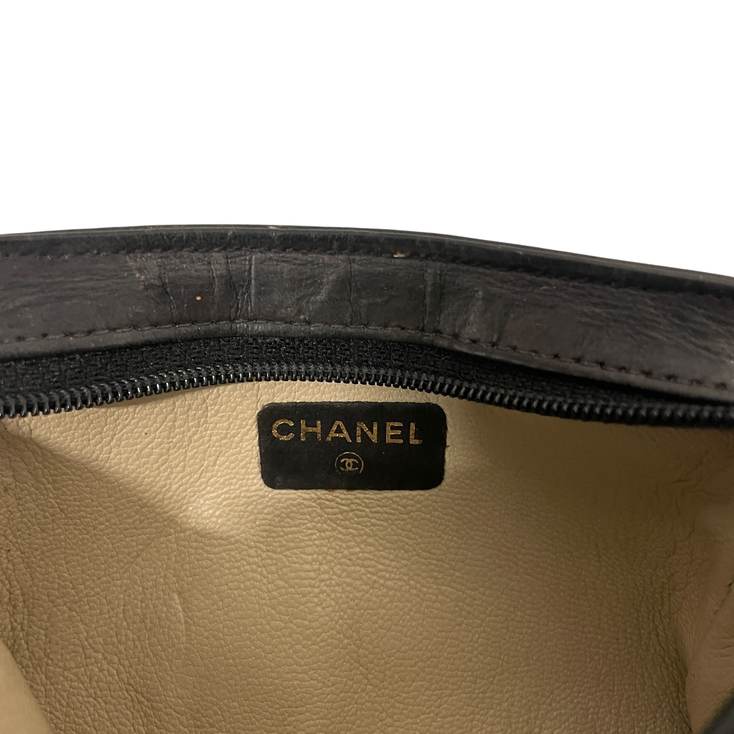 CHANEL/Pouch/Leather/BLK/DB78H9X view 3