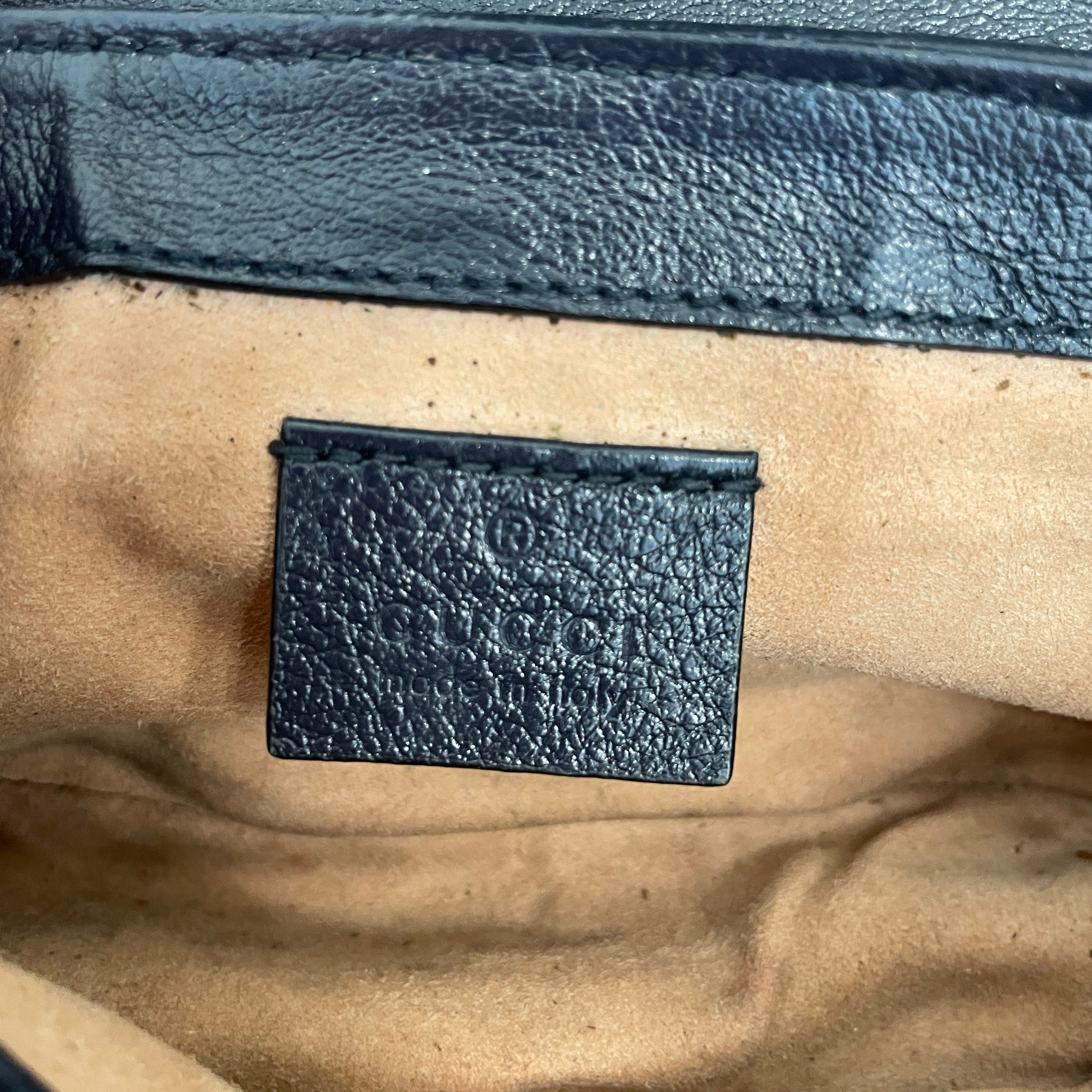 GUCCI/Cross Body Bag/Monogram/PNK/MATELASSE GG MARMONT SUPER MIN view 8