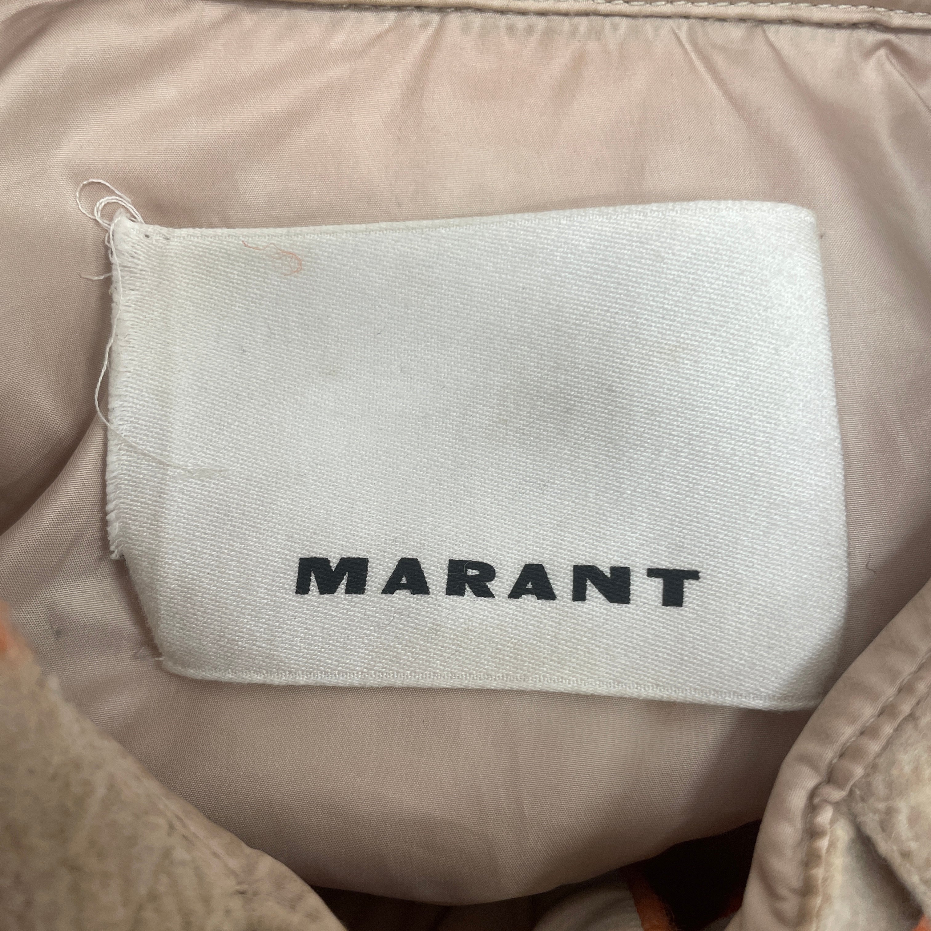 ISABEL MARANT/Flannel Shirt/L/Wool/ORN/Plaid/ view 3