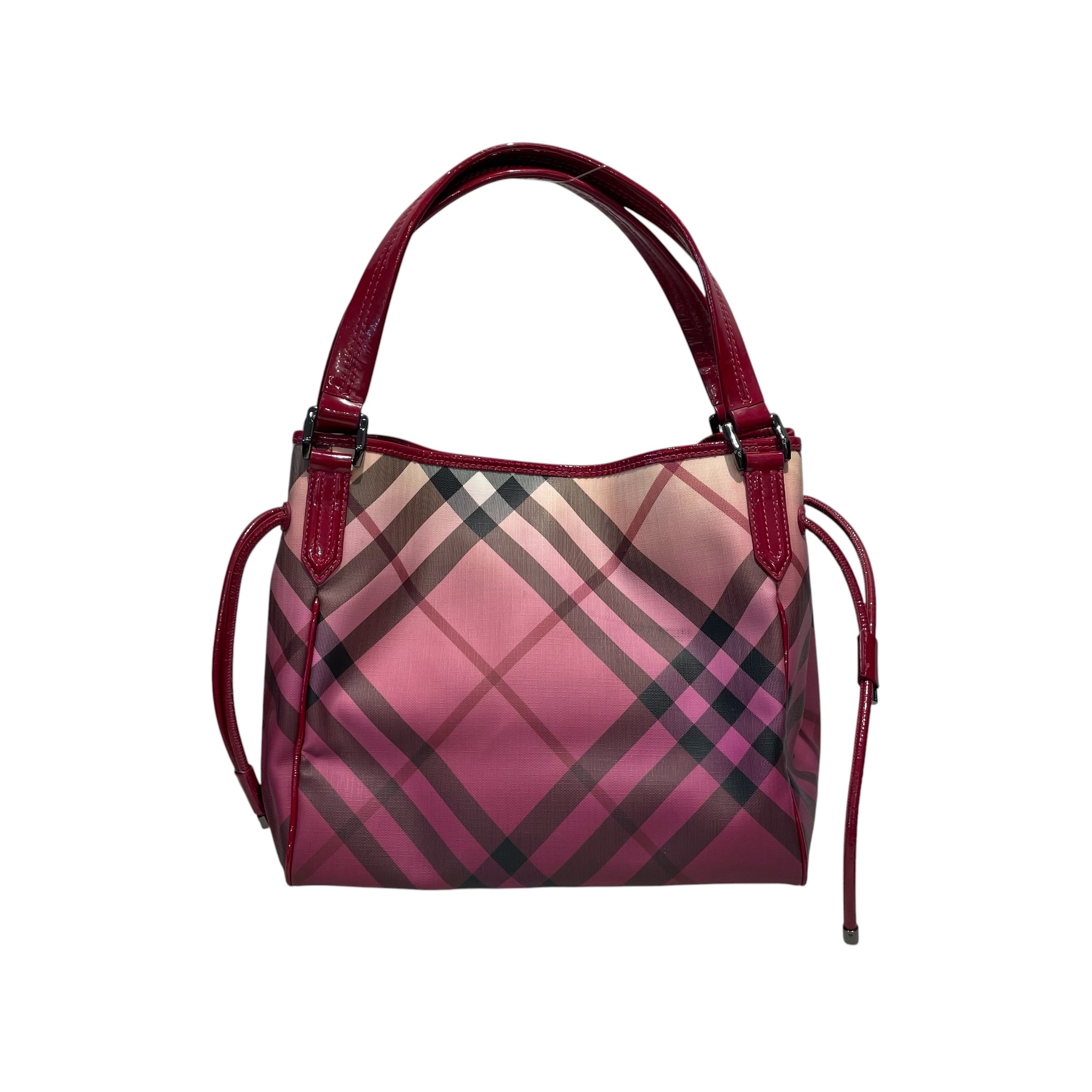 BURBERRY/Bag/Plaid/PNK/raspberry gradient supernova view 1