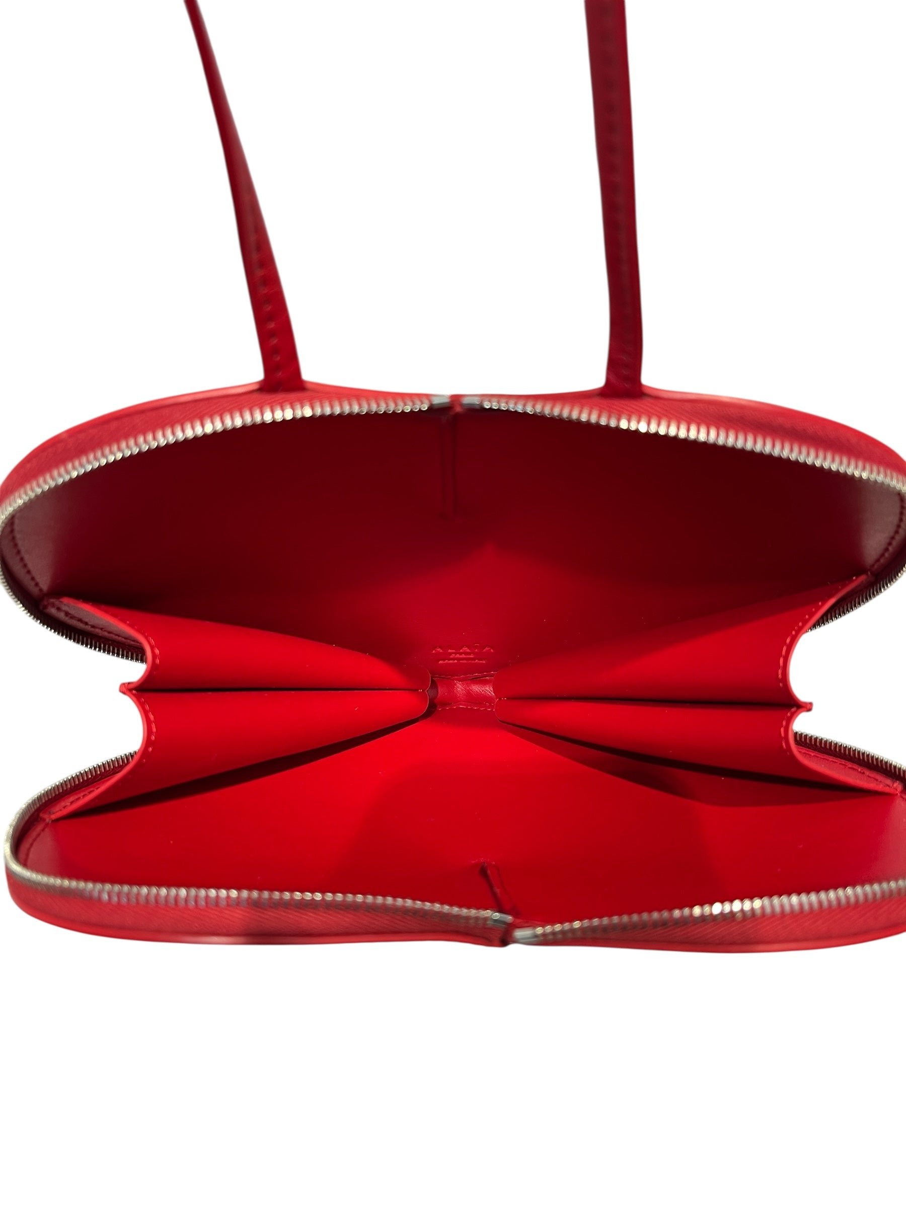 ALAIA/Cross Body Bag/S/Leather/RED/HEARTSHAPED view 5
