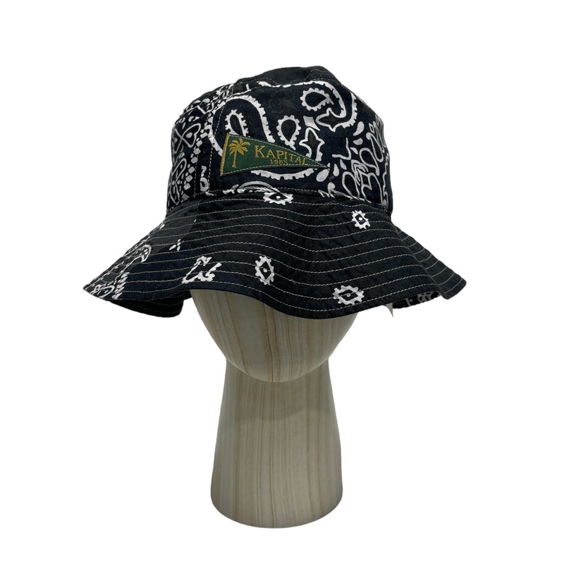KAPITAL/Bucket Hat/Paisley/Cotton/BLK/
