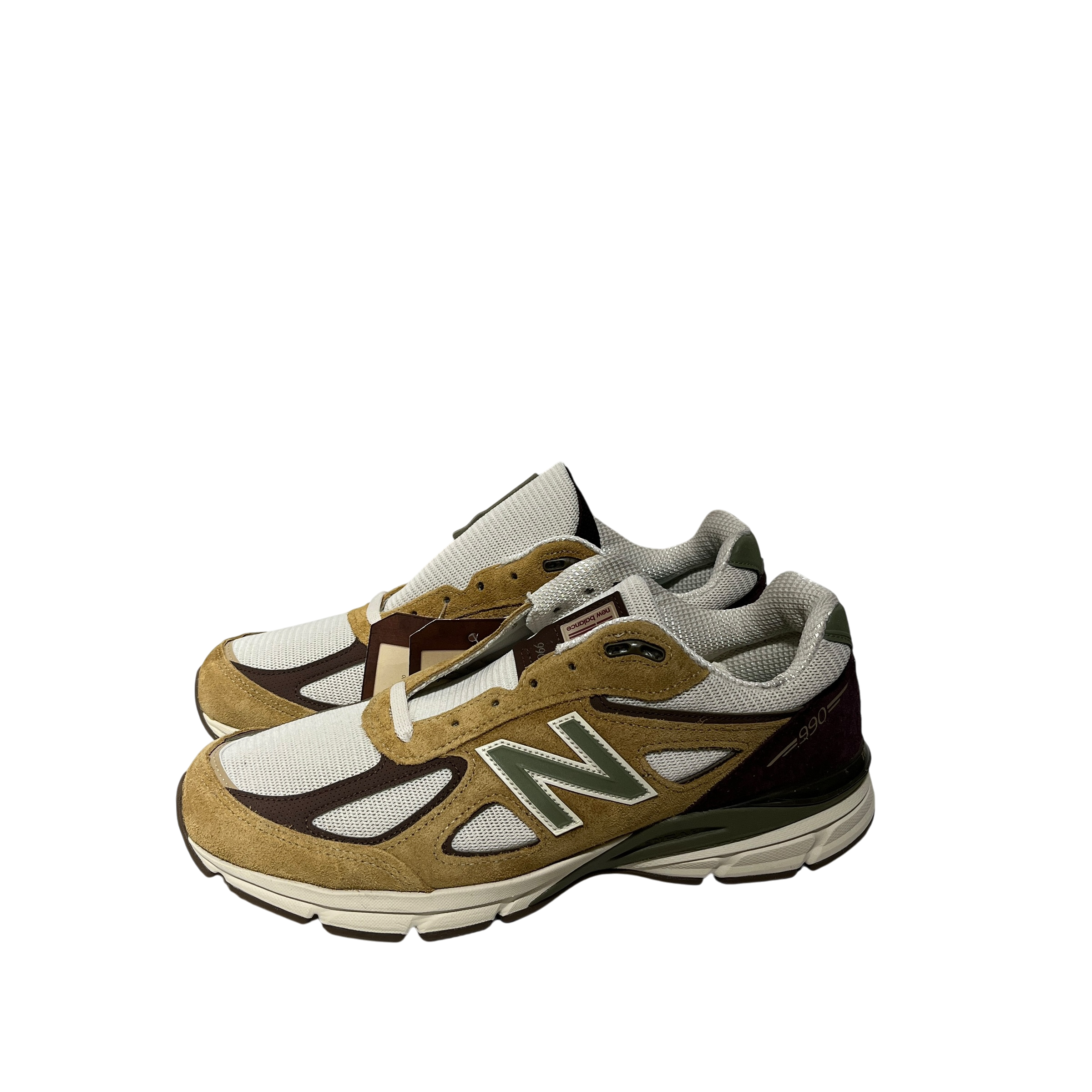 NEW BALANCE/Low-Sneakers/US 11/Suede/CML/CNCPTS 990v4 patina view 2