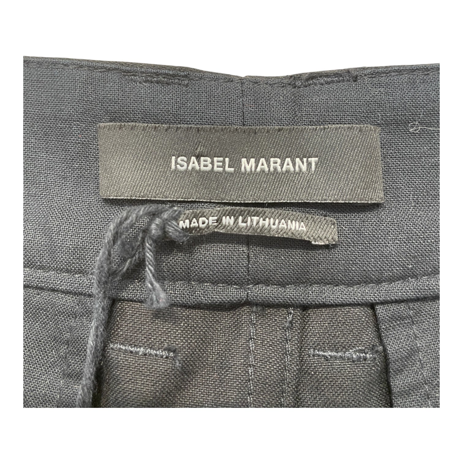 ISABEL MARANT/Skinny Pants/34/Cotton/BLK/SIDE STRIPE PANTS view 5