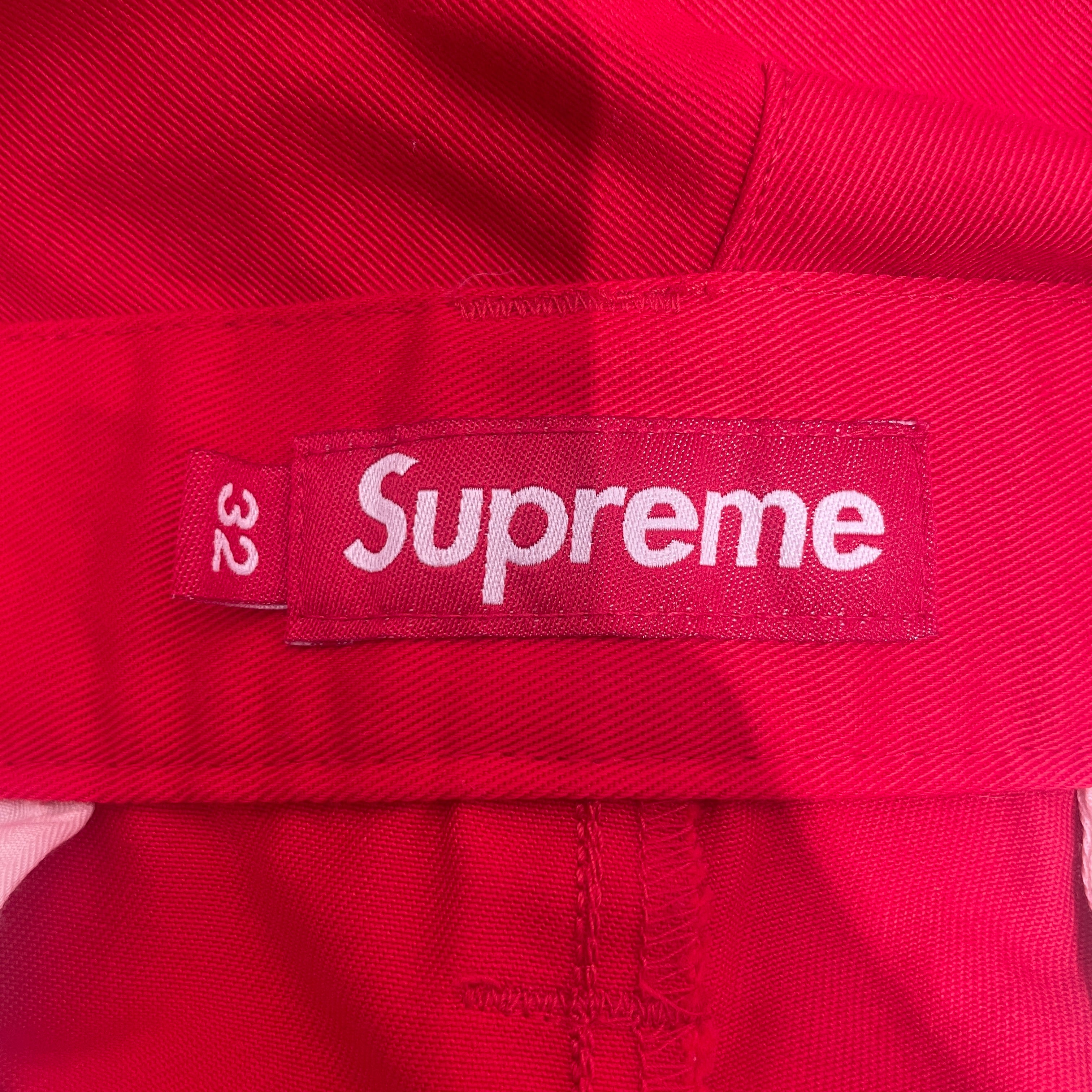 Supreme/Pants/32/Cotton/RED/ view 3