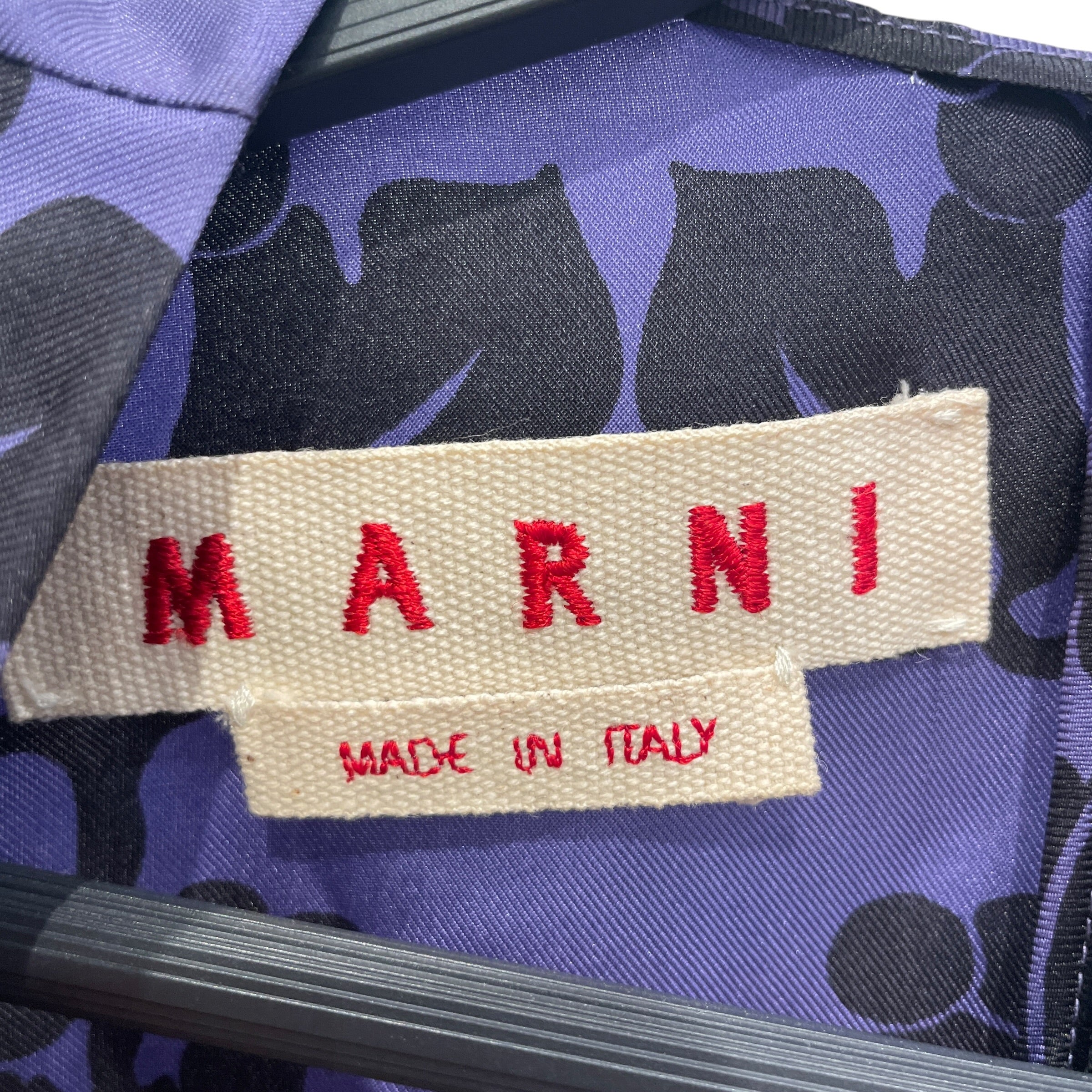 MARNI/Blouse/40/Floral Pattern/Silk/PPL/ view 3