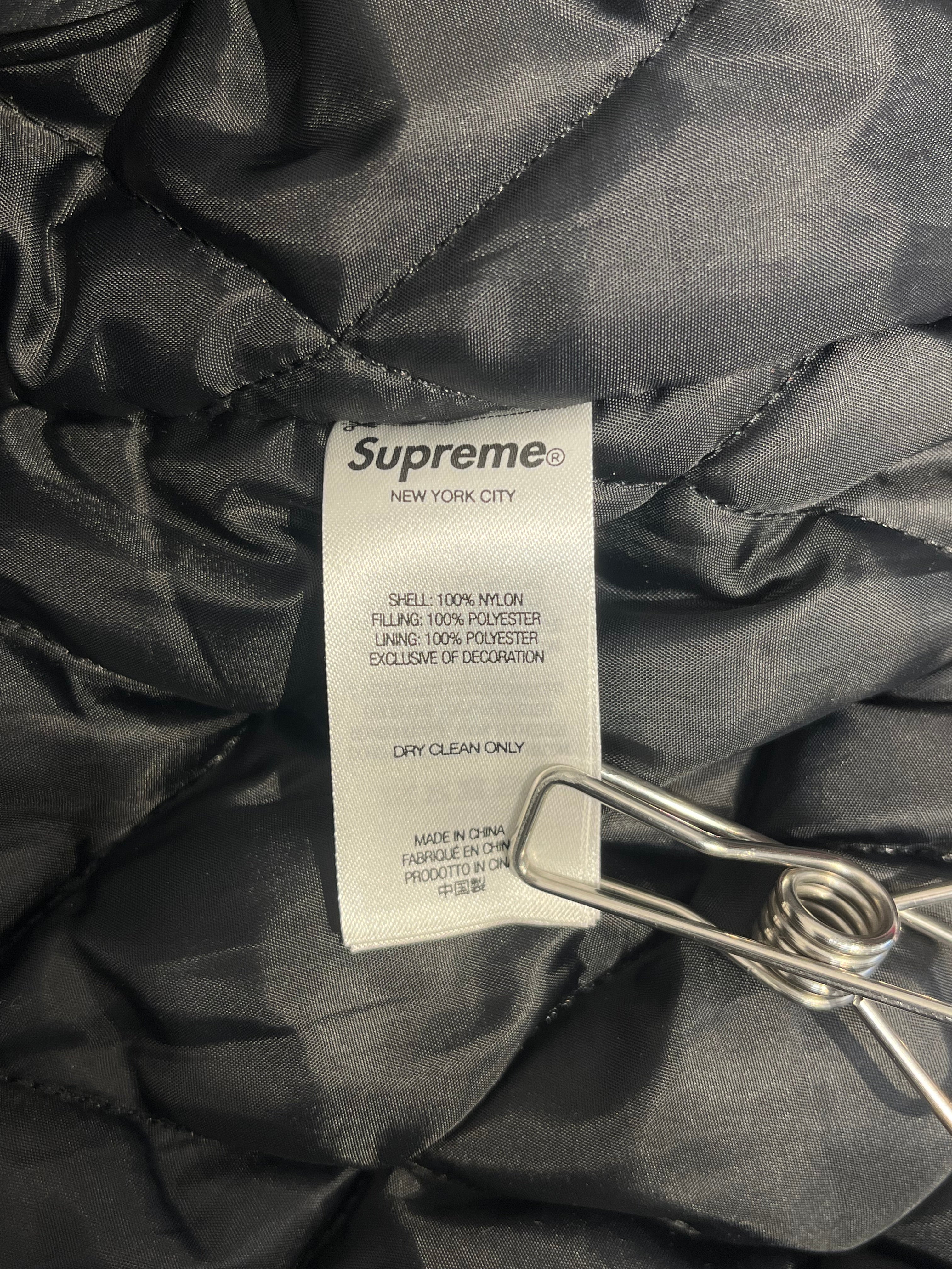 Supreme/Jacket/M/Nylon/BLK/SS25 STUDDED STADIUM JKT view 4