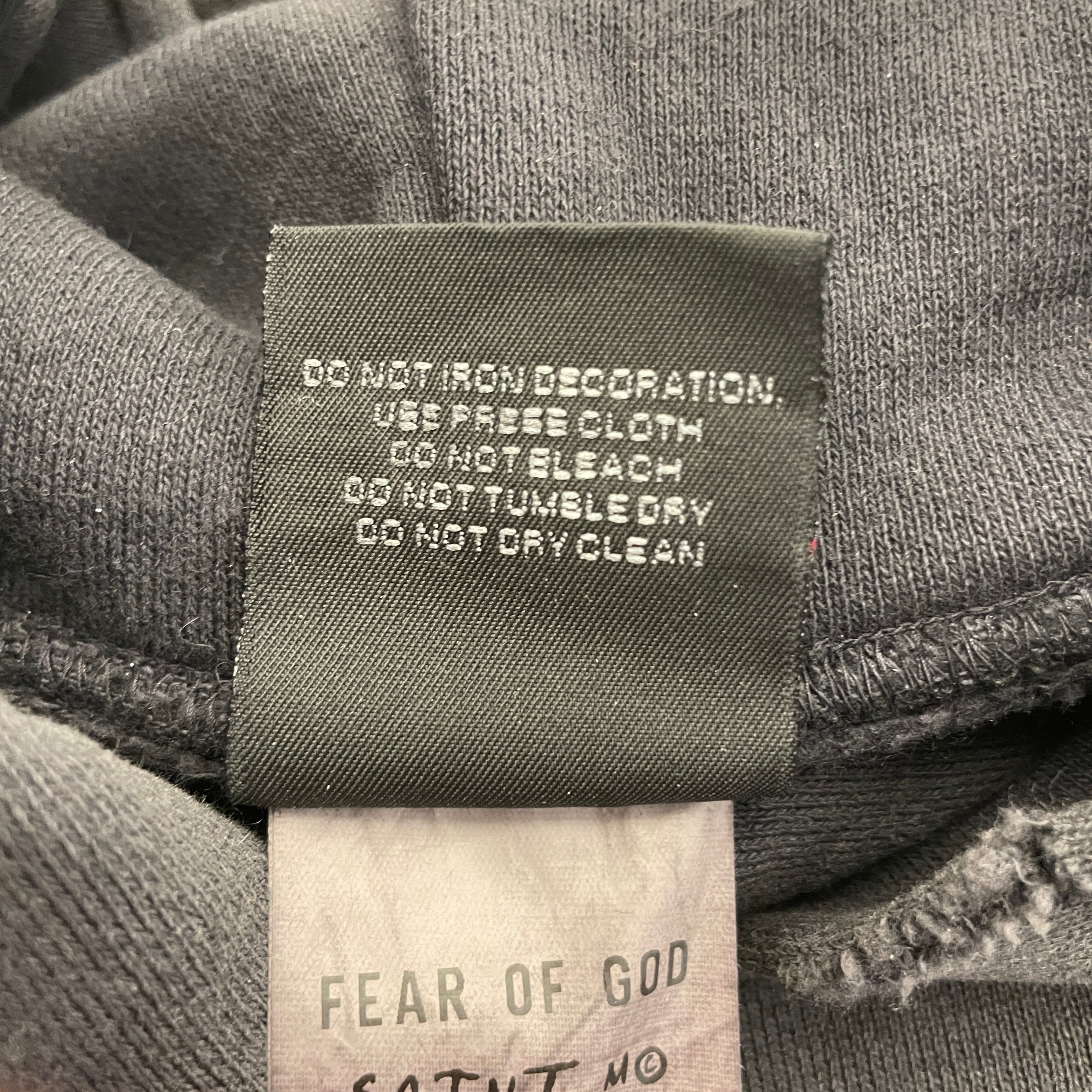 FEAR OF GOD/SAINT MICHAEL/Hoodie/OS/Graphic/Cotton/GRY/ETHRNAL view 3