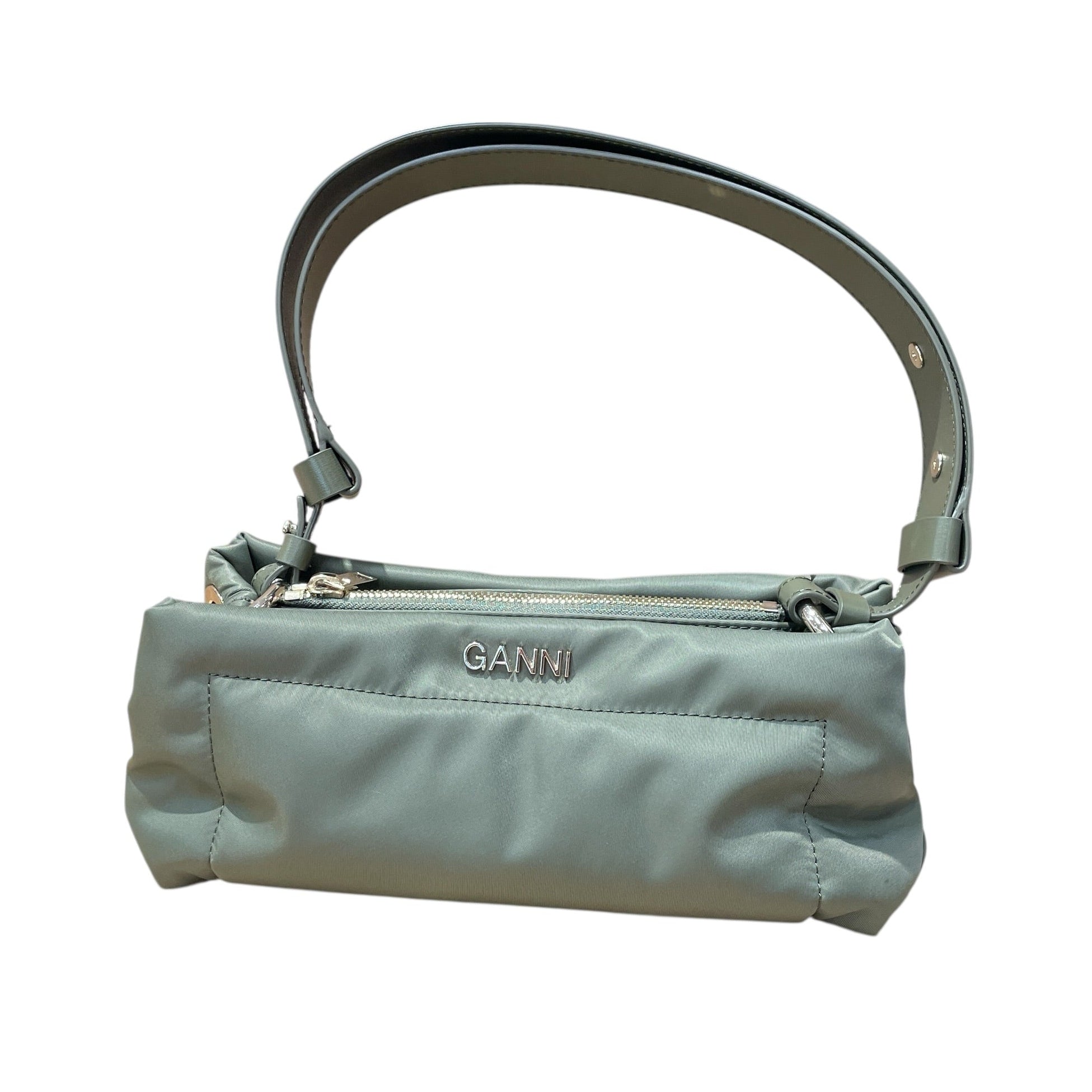 GANNI/Hand Bag/Polyester/GRN/ view 1