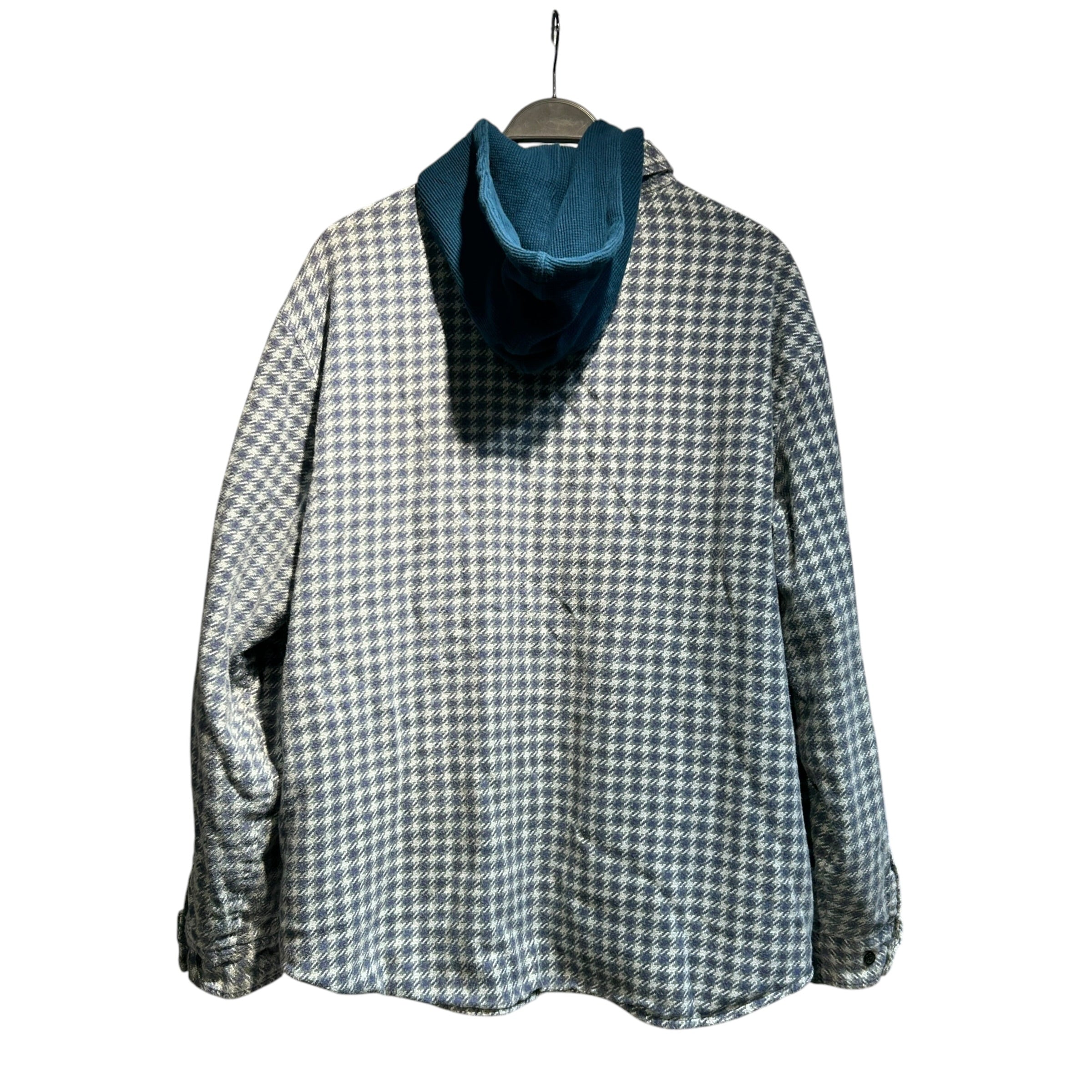 Supreme/Hoodie/L/All Over Print/Cotton/BLU/houndstooth fw22 view 2