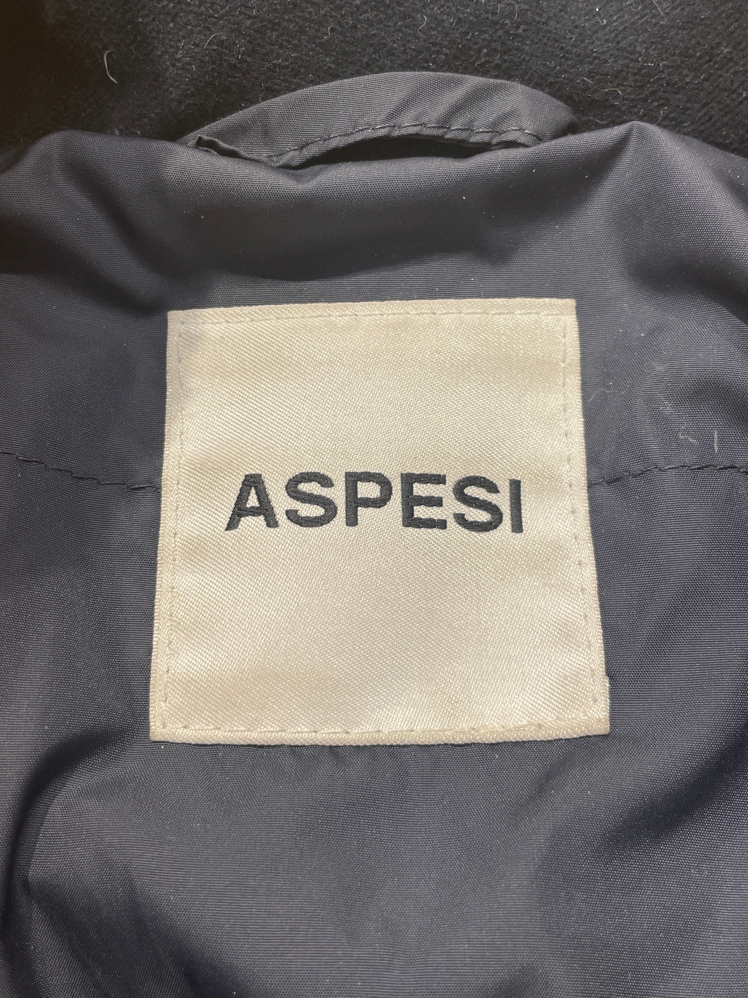 ASPESI/Quilted Jkt/M/Wool/NVY/2012 Sherpa Puffer view 3