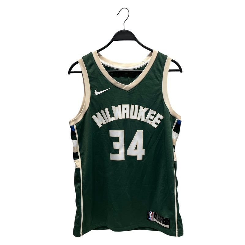 NIKE/Tank Top/L/Nylon/GRN/Giannis Bucks