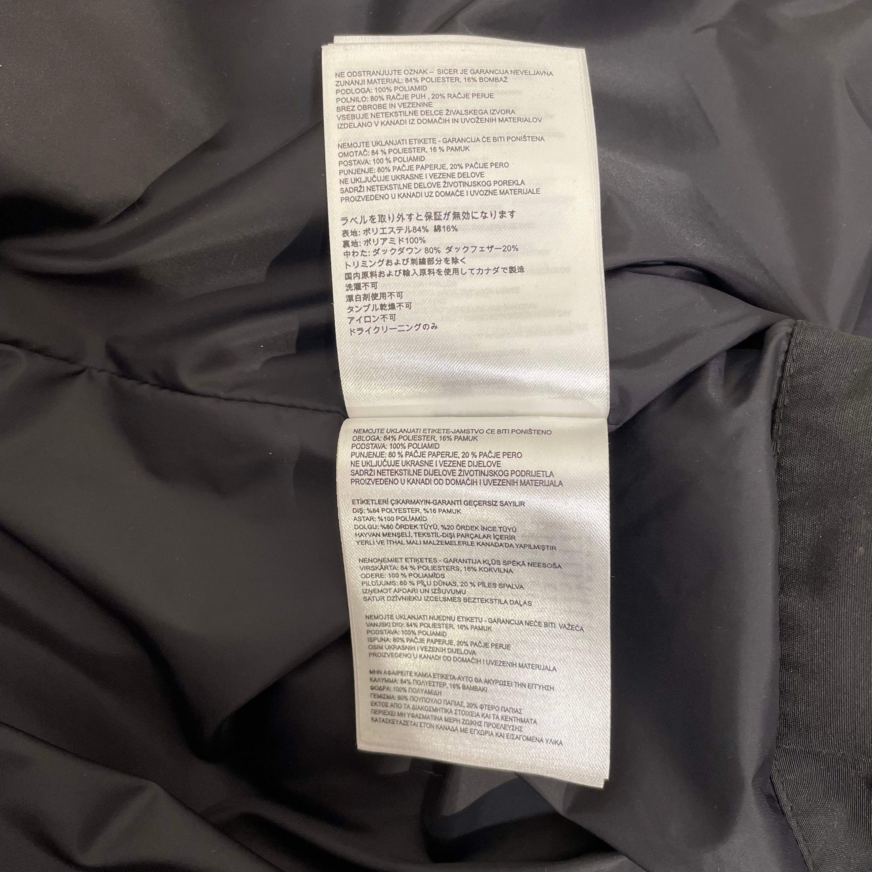 CANADA GOOSE/Puffer Vest/M/Nylon/BLK/FREESTYLE CREW VEST view 8