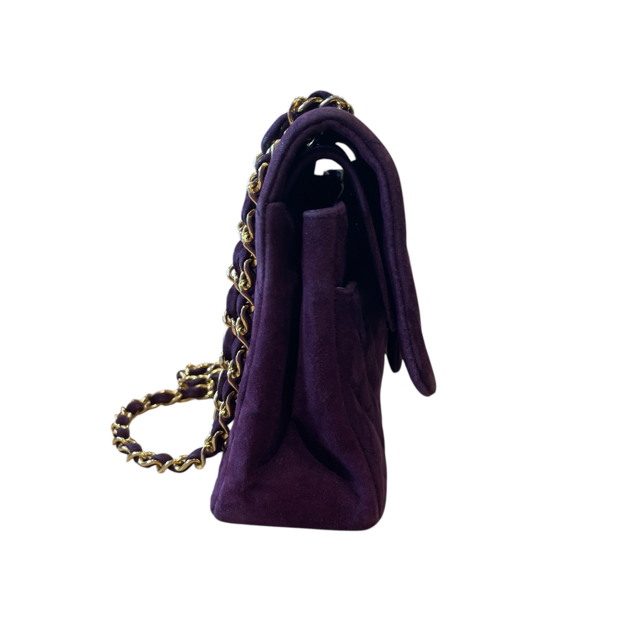 CHANEL/Cross Body Bag/Suede/PPL/CHANEL SOUPLISSIMO view 4