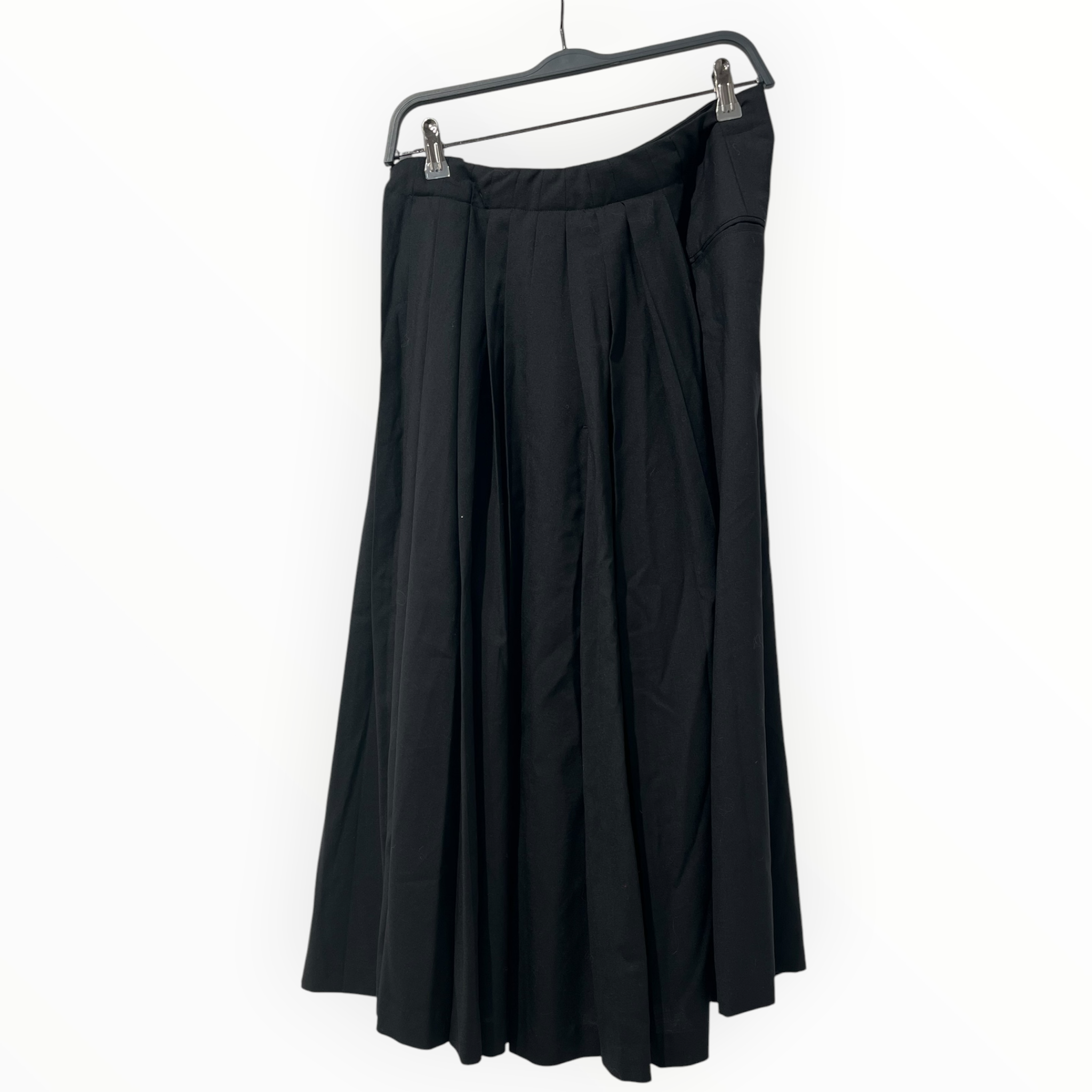 noir kei ninomiya/Long Skirt/S/Acrylic/BLK/Maxi Length/COMME DES GARCON PLEATED view 1