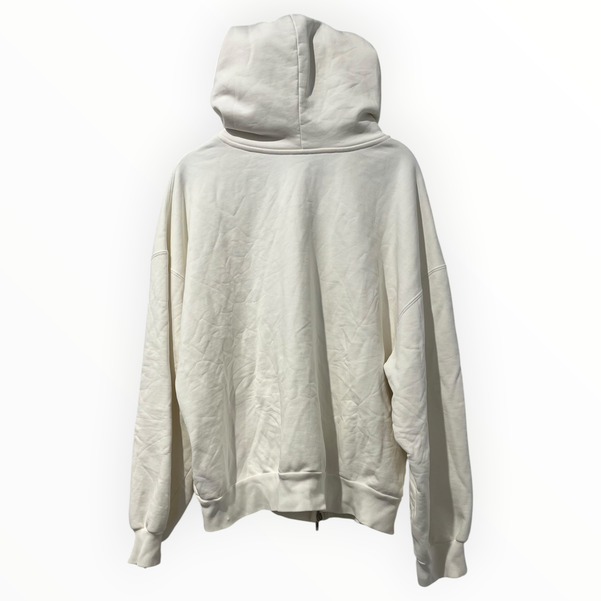 BALENCIAGA/Zip Up Hoodie/M/Cotton/WHT/CHAMPS-ELYSEES ZIP UP view 2