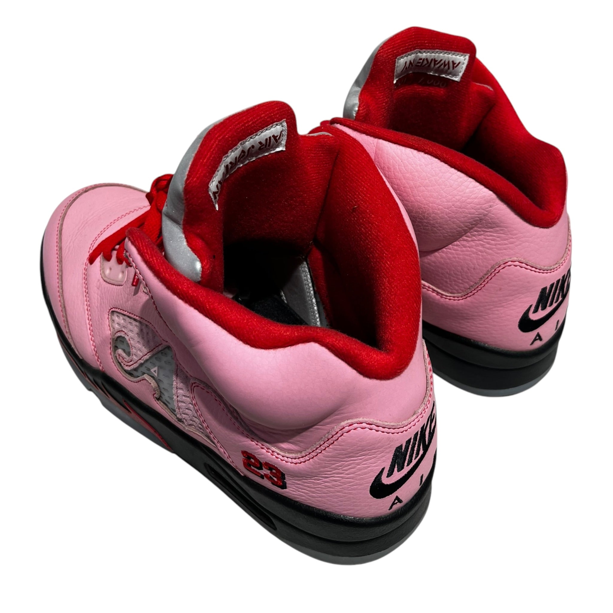 Awake NY/JORDAN BRAND/Hi-Sneakers/US 13/Leather/PNK/Awake 5 Arctic Pink view 2