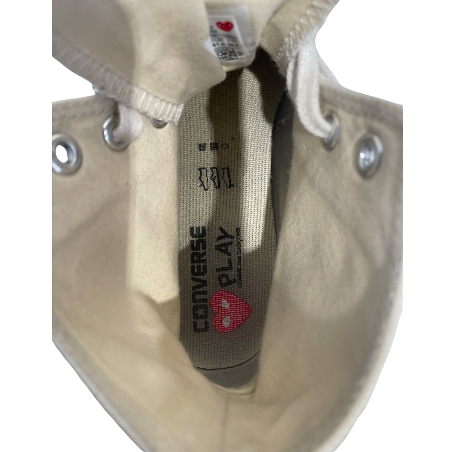 CONVERSE/Hi-Sneakers/US 8/Cotton/WHT/ view 3