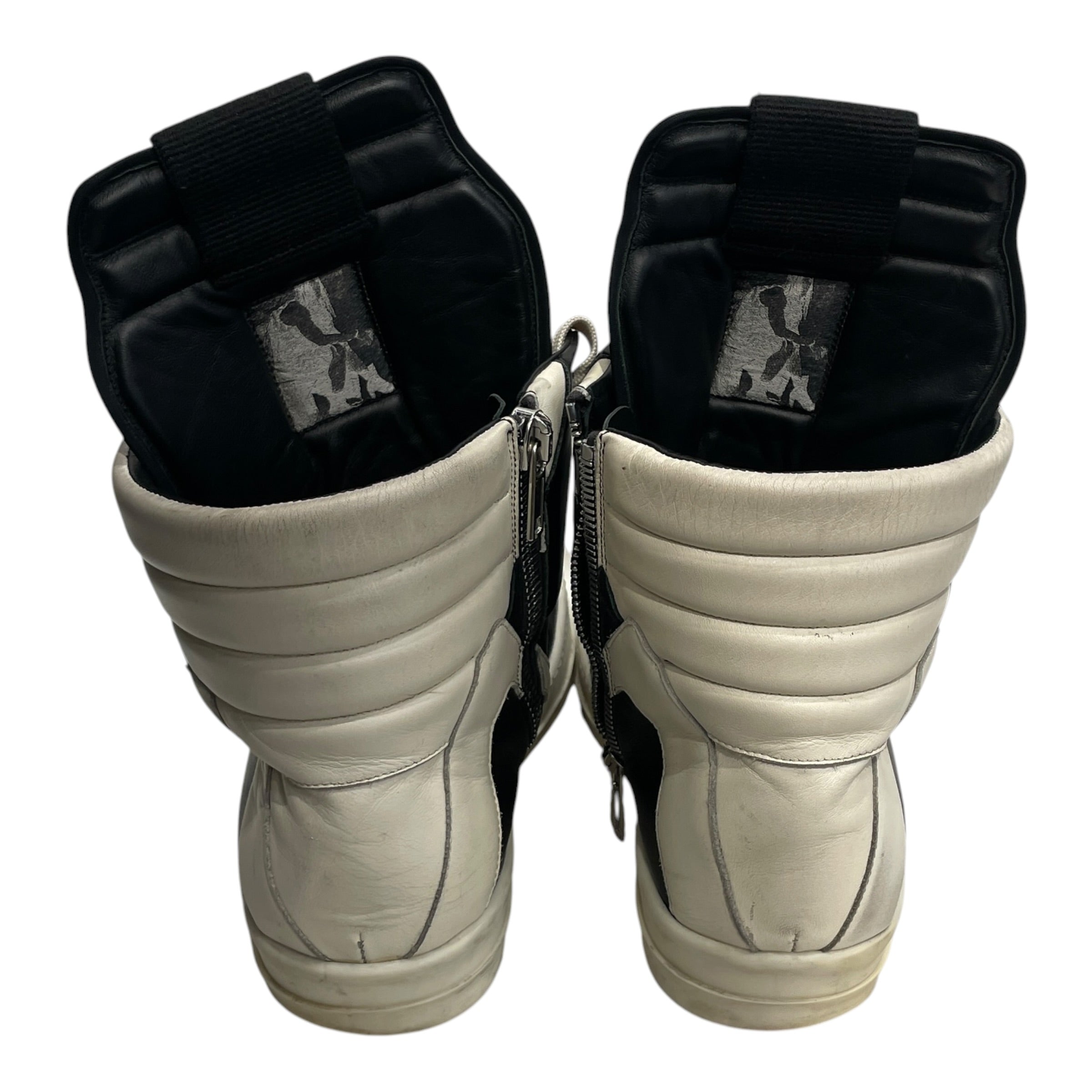 Rick Owens/Hi-Sneakers/EU 46/Leather/BLK/GEOBASKET HIGHTOP view 3