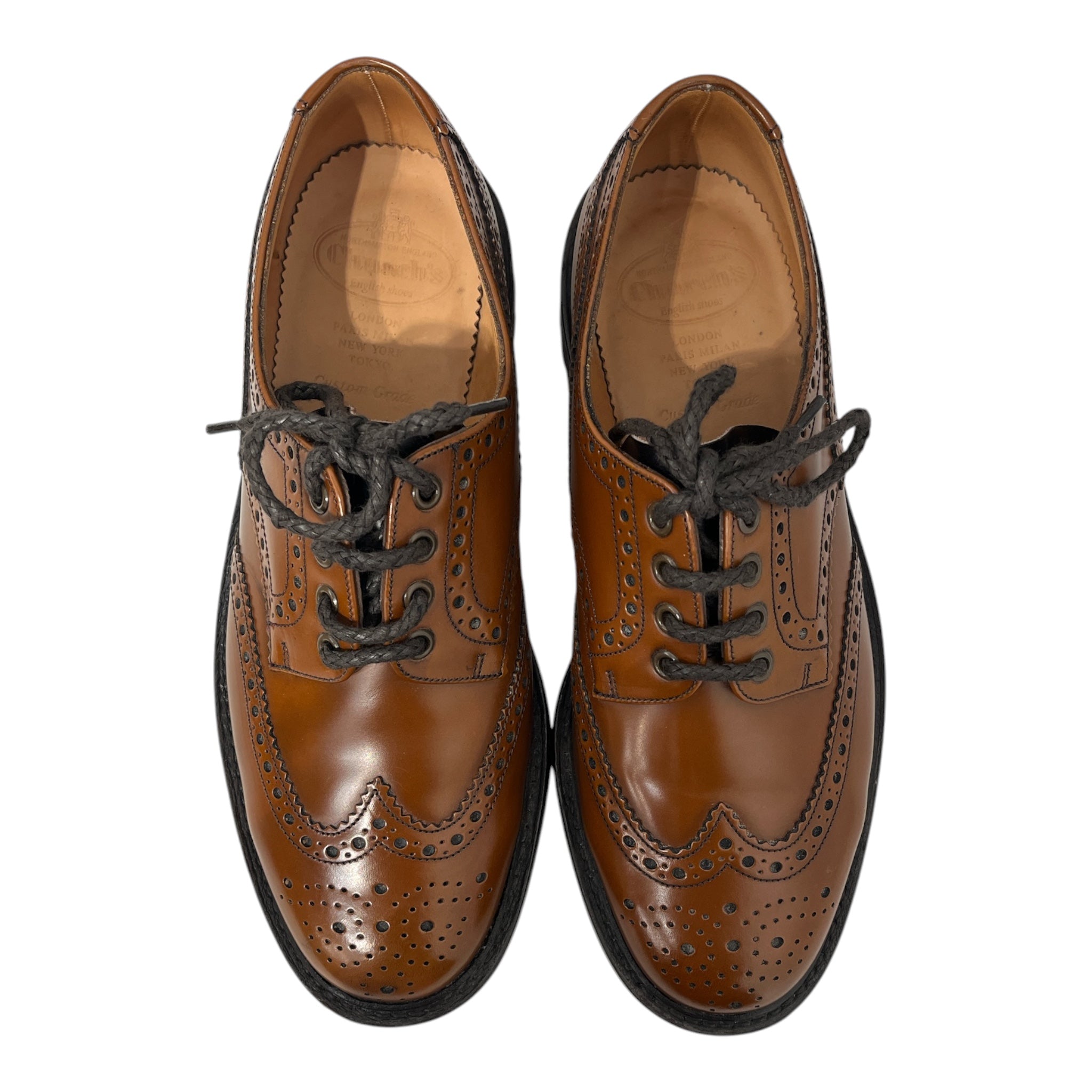 Church's/Loafers/US 11/Leather/BRW/DERBY BROGUES view 1