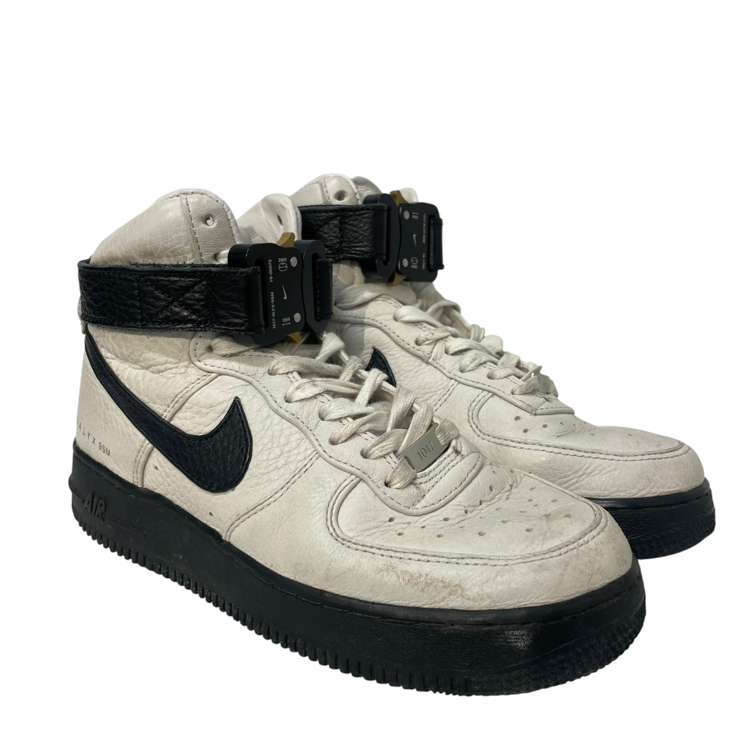 NIKE/ALYX X AIR FORCE 1/Hi-Sneakers/US 6.5/Leather/WHT/CQ4018-101 view 1