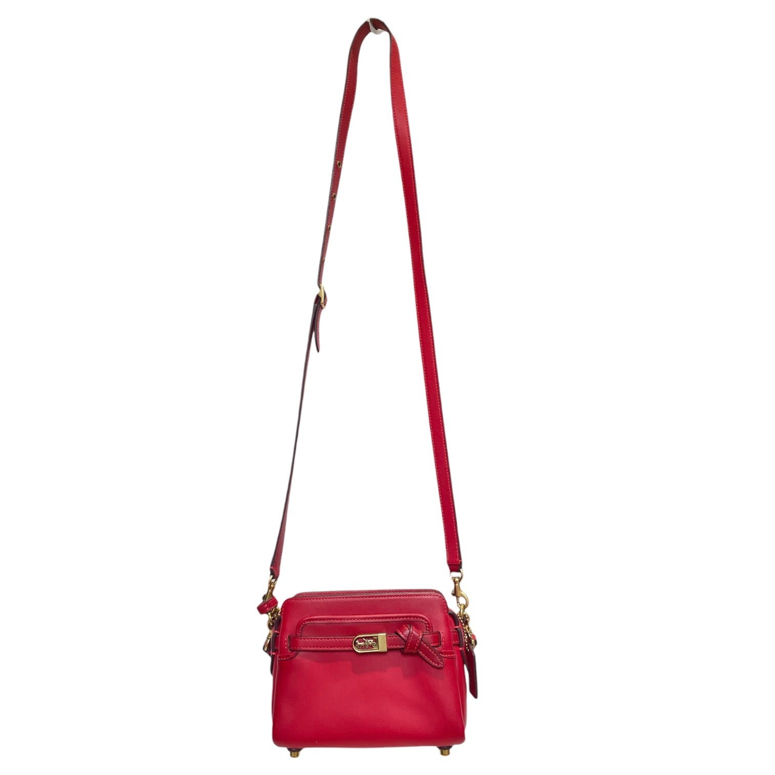 COACH/Cross Body Bag/Leather/RED/TATE 18/H2181C5372 view 1