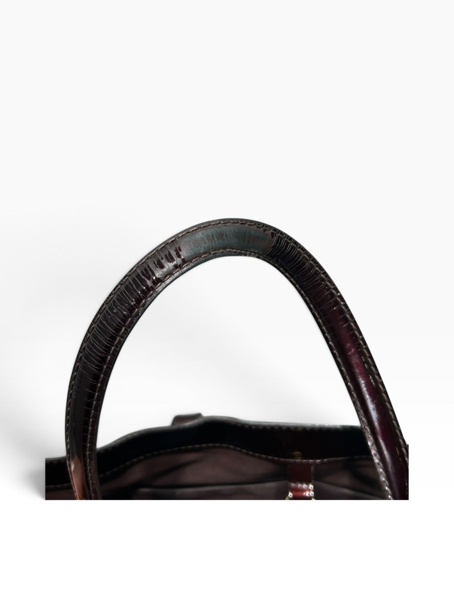 LOUIS VUITTON/Tote Bag/Monogram/BRD/VERNIS WILSHIRE GM view 12