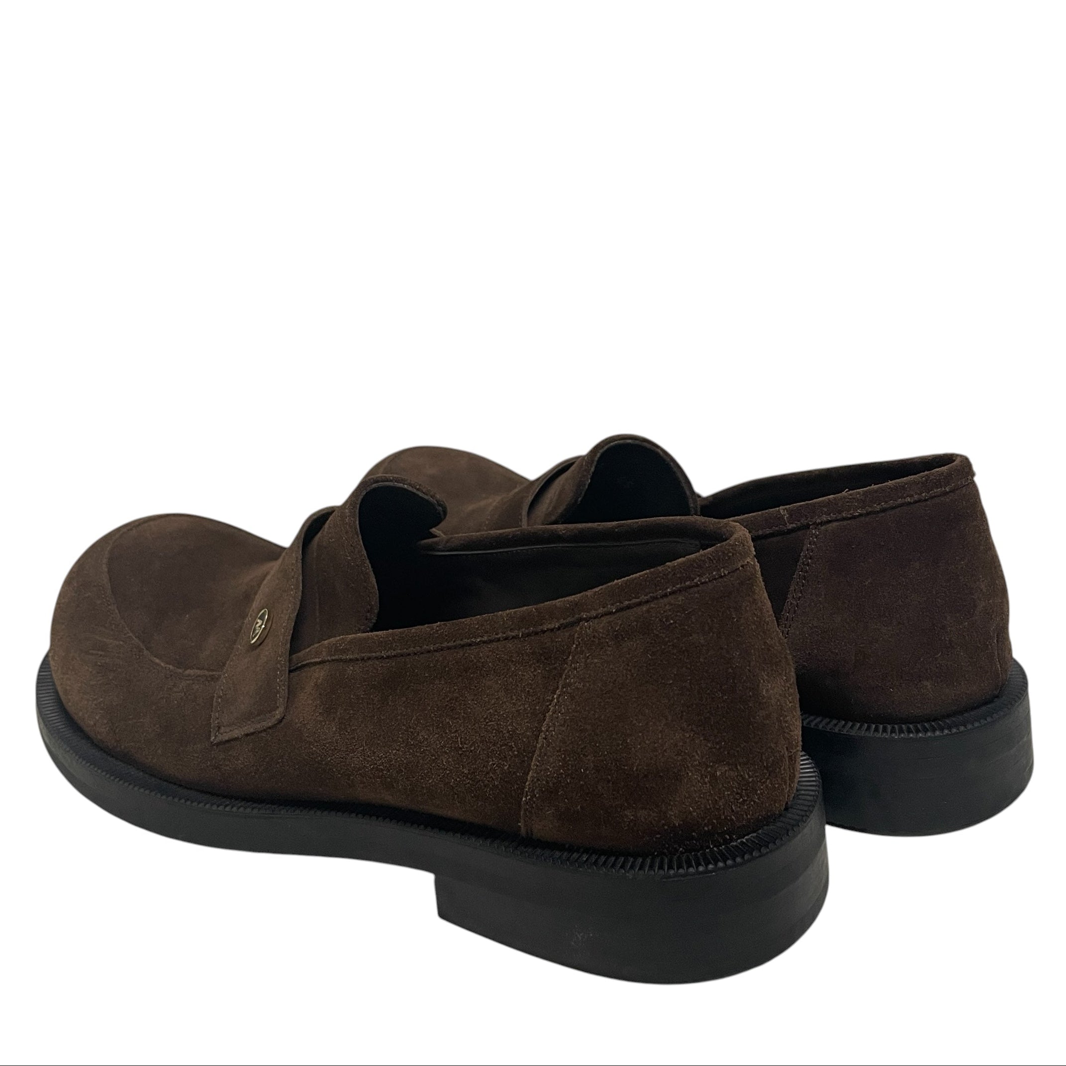 MARTINE ROSE/Loafers/US 12/Suede/BRW/CLOWN TOE LOAFER view 2