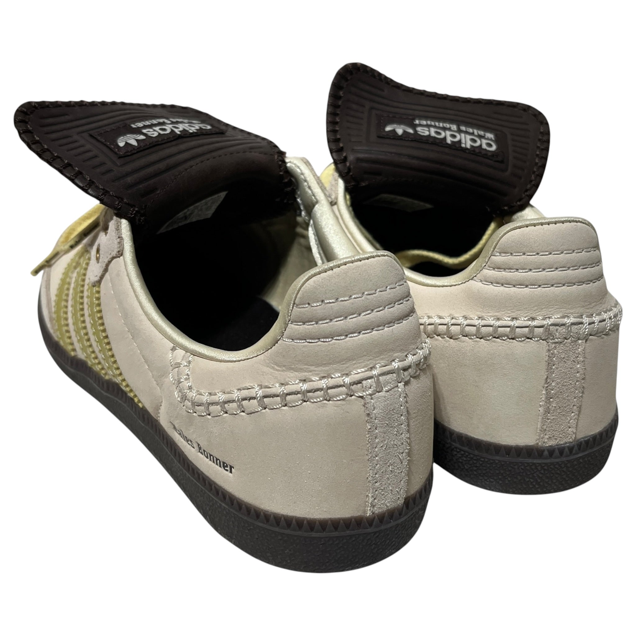 adidas/Low-Sneakers/US 9.5/Leather/WHT/WALES BONNER SAMBA view 2