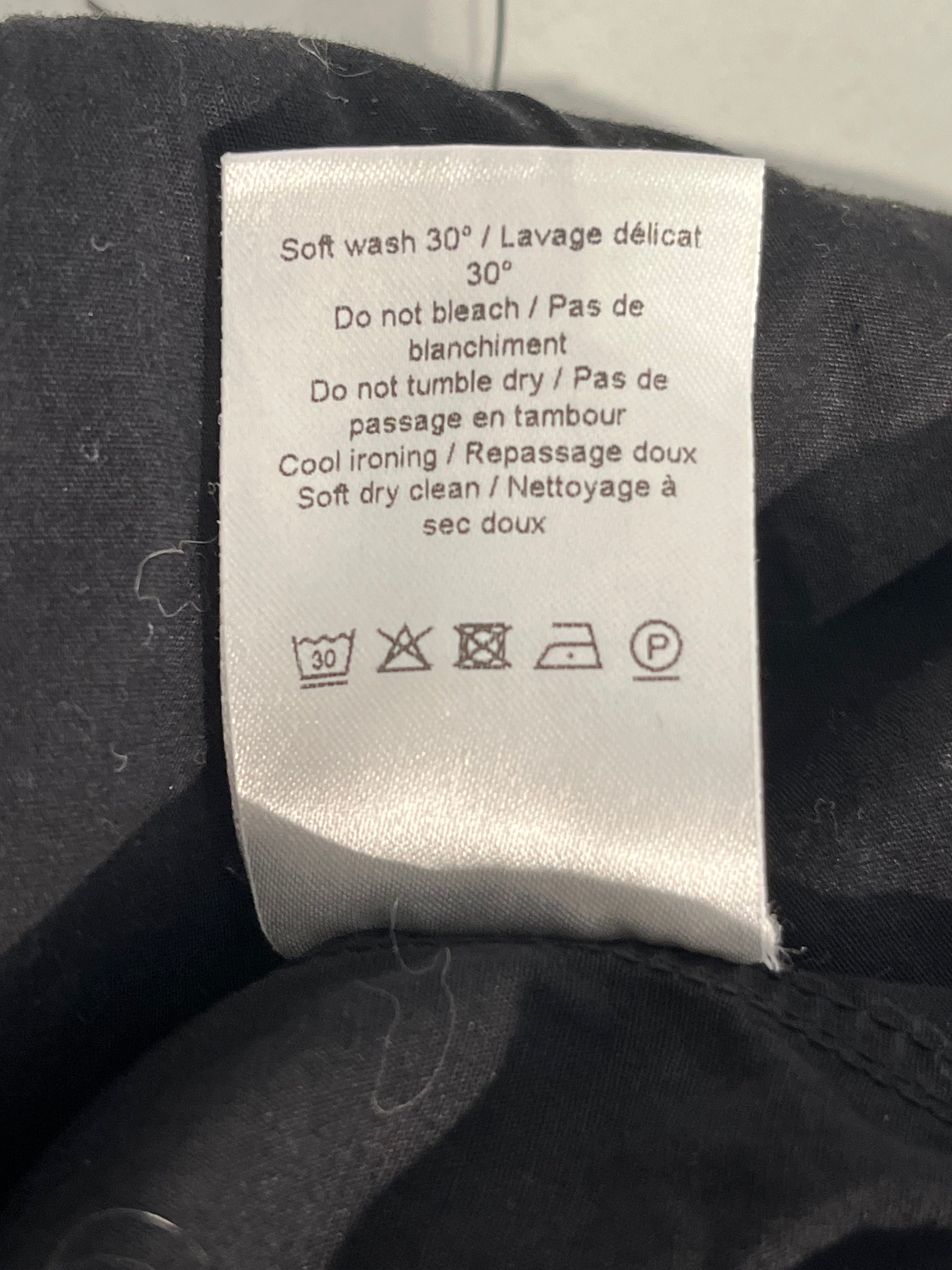 LEMAIRE/Shirt/40/Cotton/BLK/FLAT COLLAR BUTTONDOWN view 4