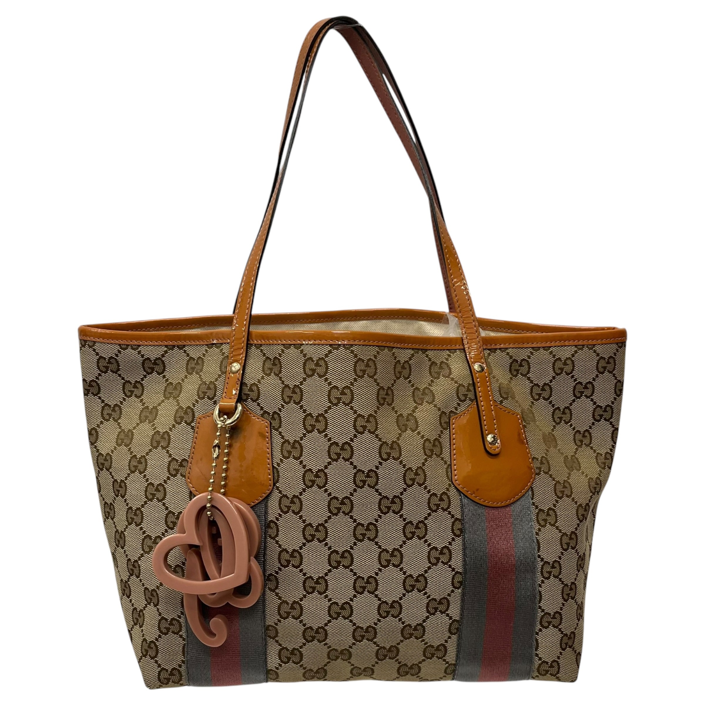 GUCCI/Tote Bag/Monogram/BRW/GG Canvas Jolie view 1