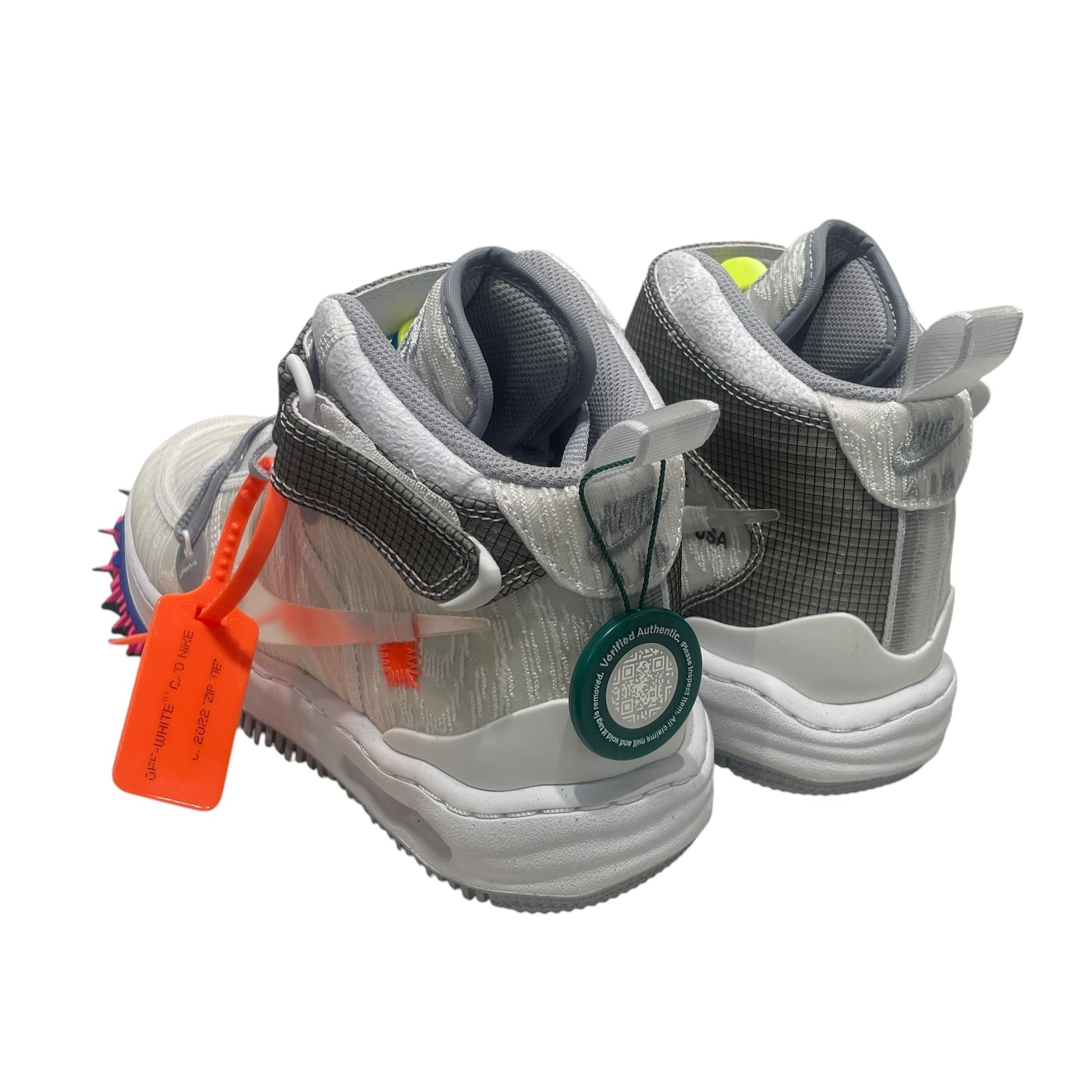 NIKE/NIKE/OFF-WHITE/Hi-Sneakers/US 8/Cotton/WHT/OFF-WHITExNIKE AIR FORCE 1 view 2