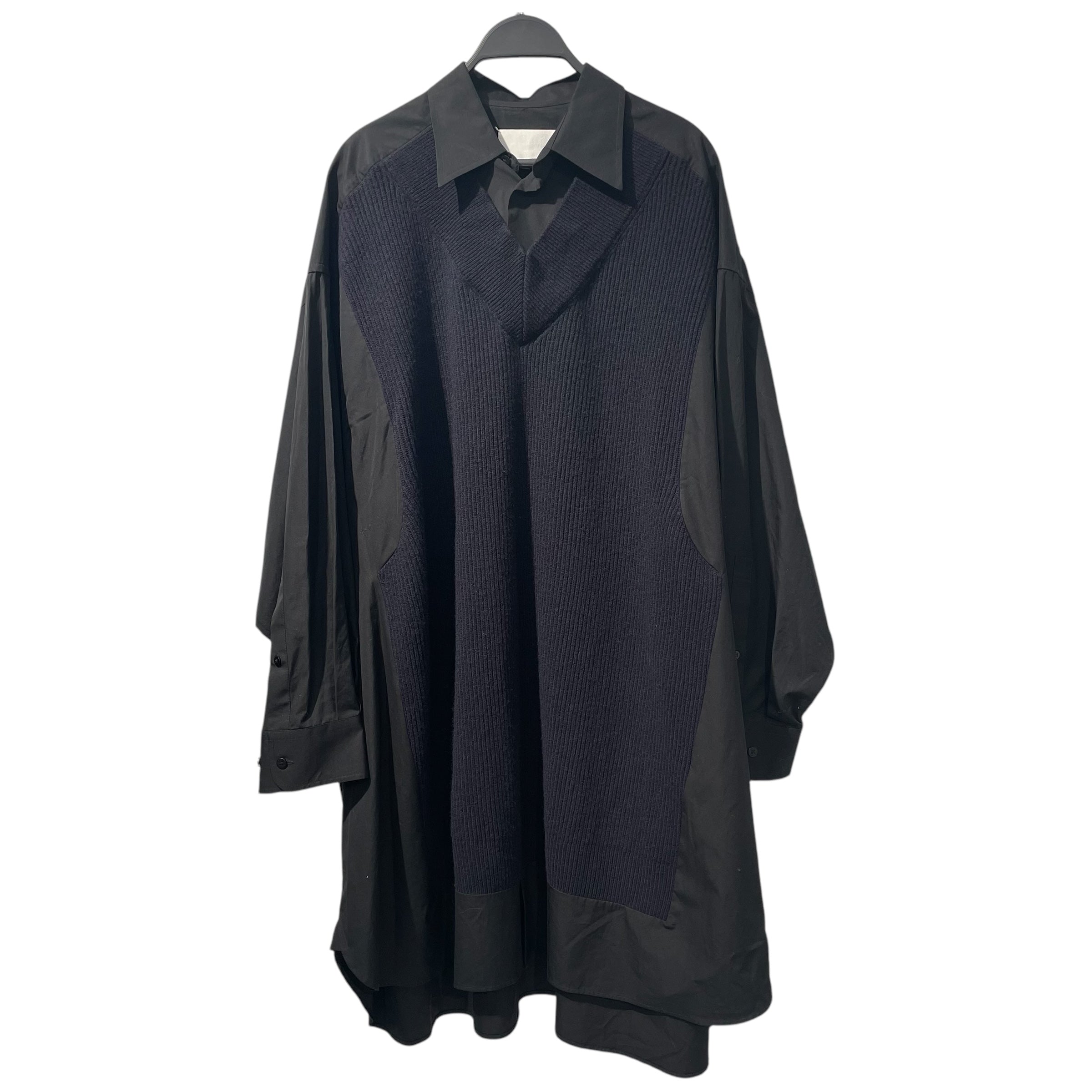 Maison Margiela/LS Shirt/XXS/Navy/Wool/S51DL0255 view 1
