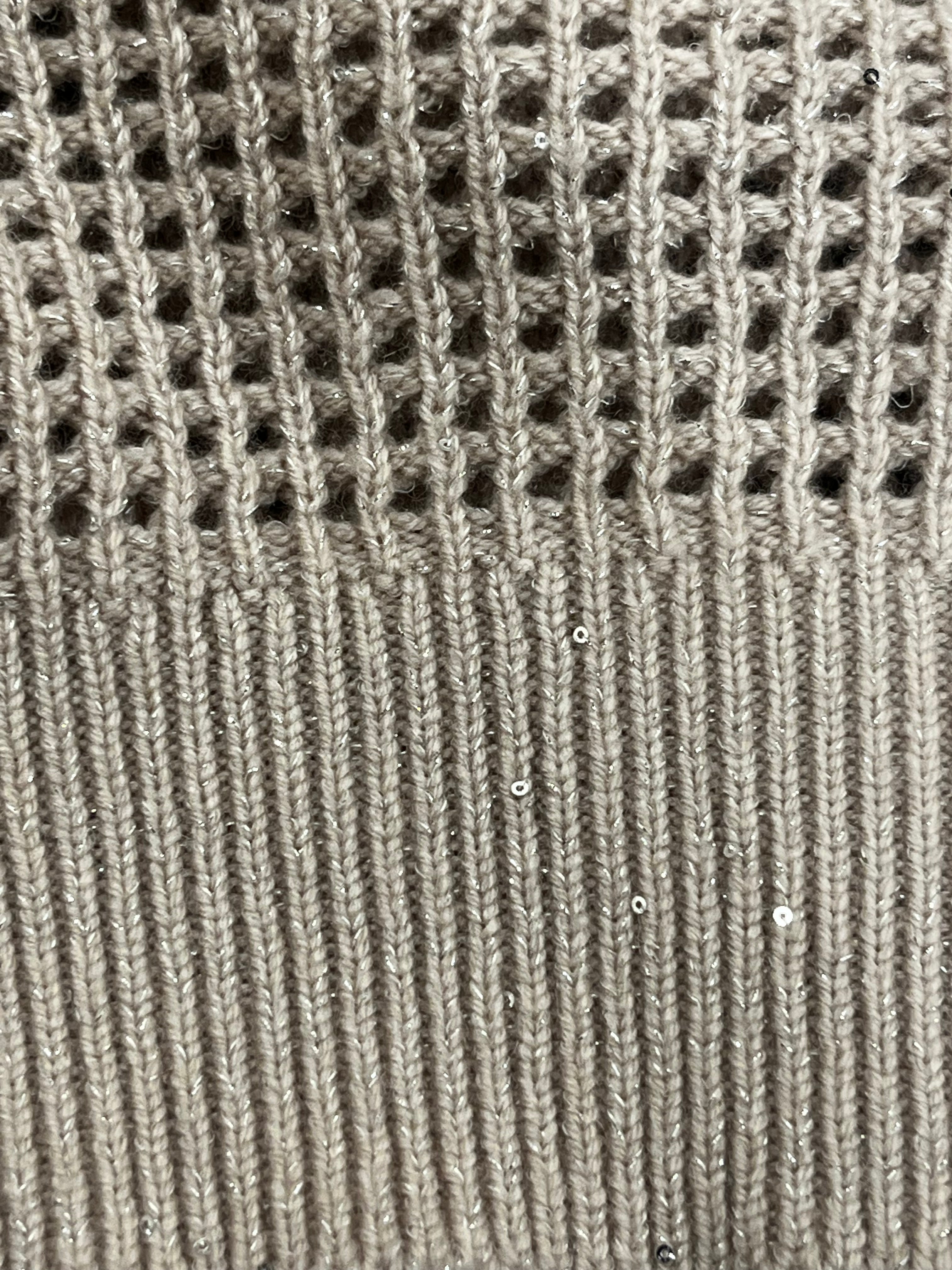BRUNELLO CUCINELLI/Sweater/L/Cotton/CRM/ view 3