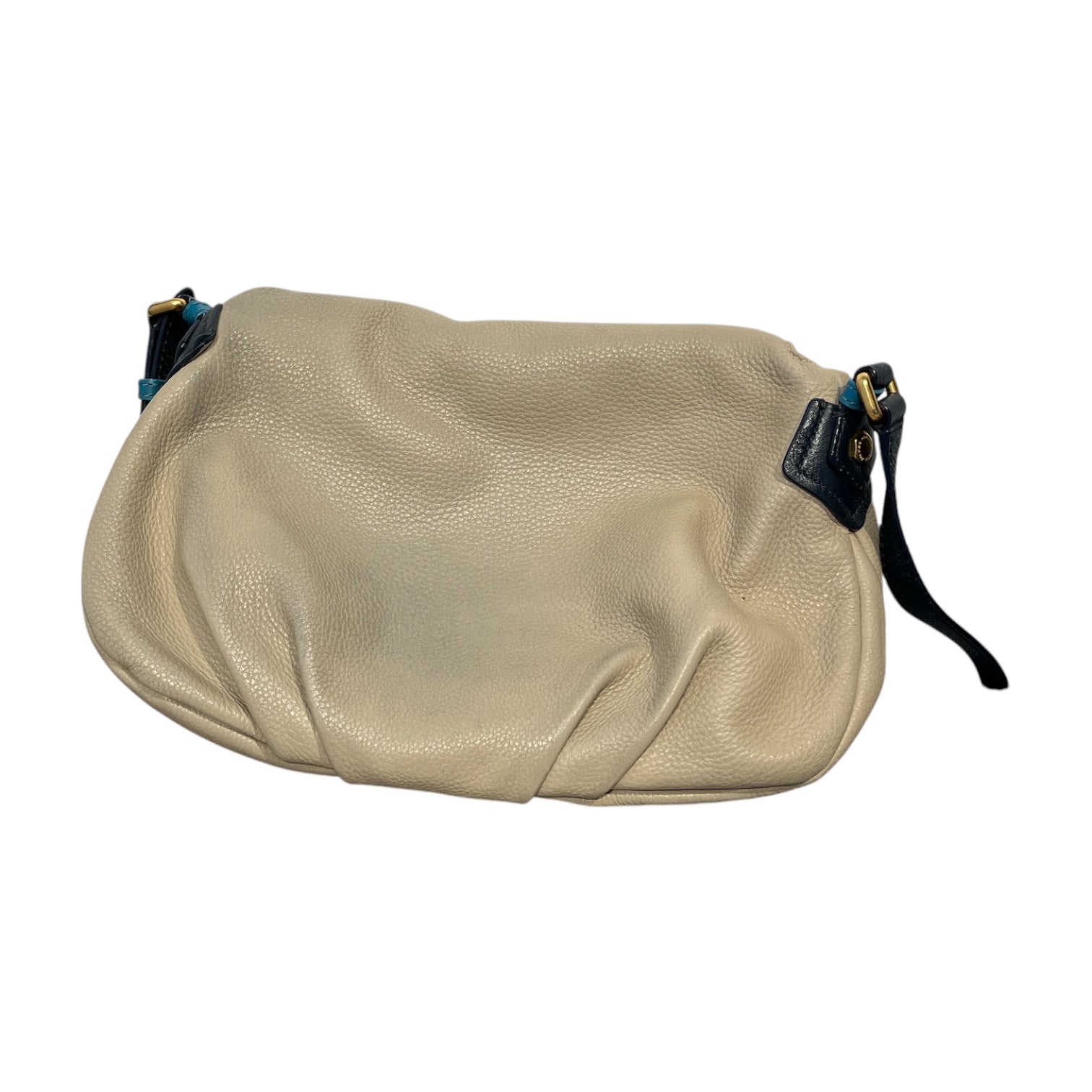 MARC BY MARC JACOBS/Cross Body Bag/Leather/BEG/TOP FLAP CROSSBODY BLUE TAG view 4