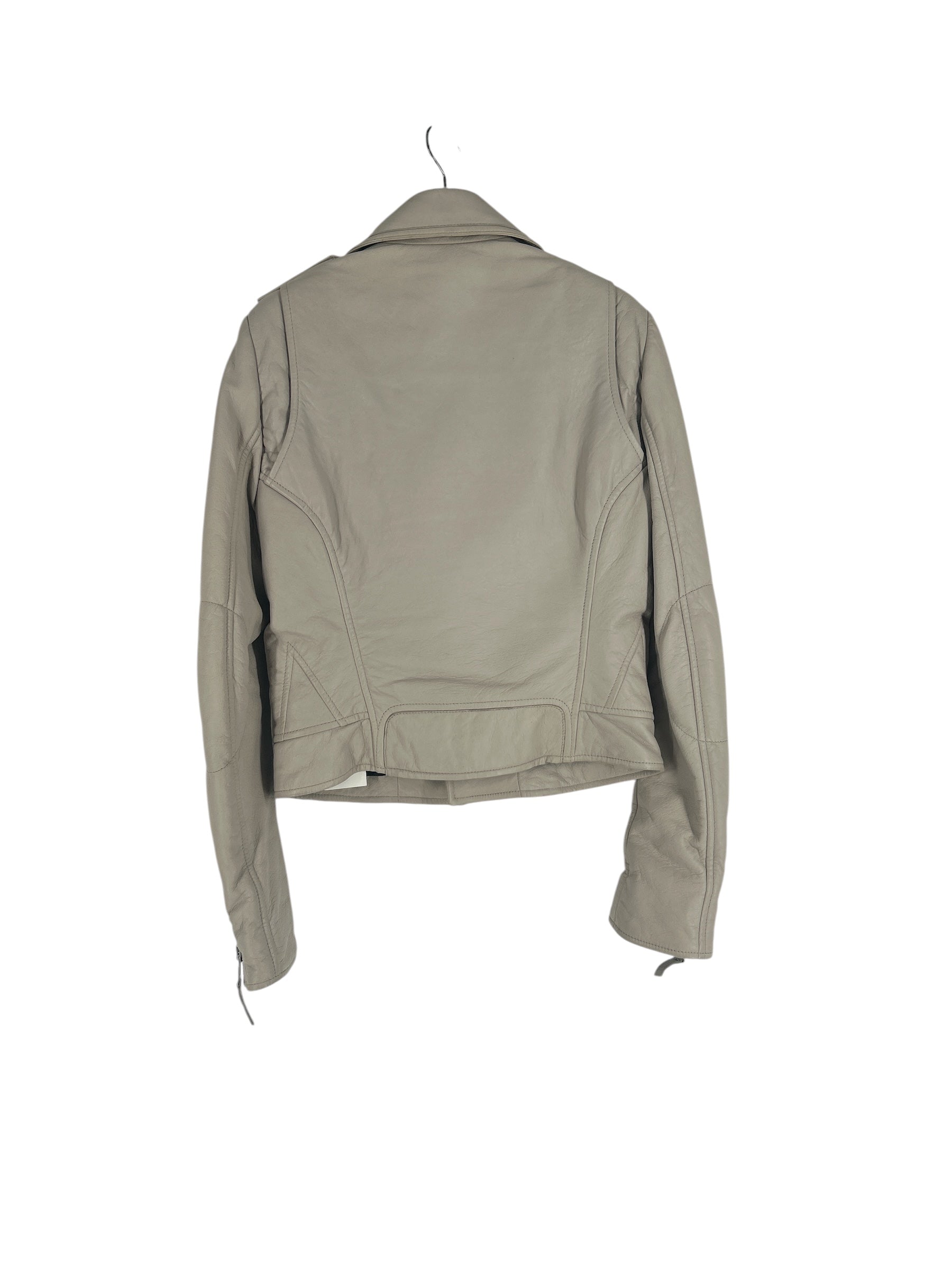 BALENCIAGA/Leather Jkt/42/Leather/CRM/up57 2013 01411 view 2