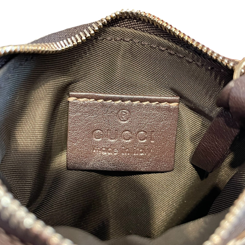 GUCCI/Pouch/Monogram/KHK/Oliver Pug GG Coin Purse