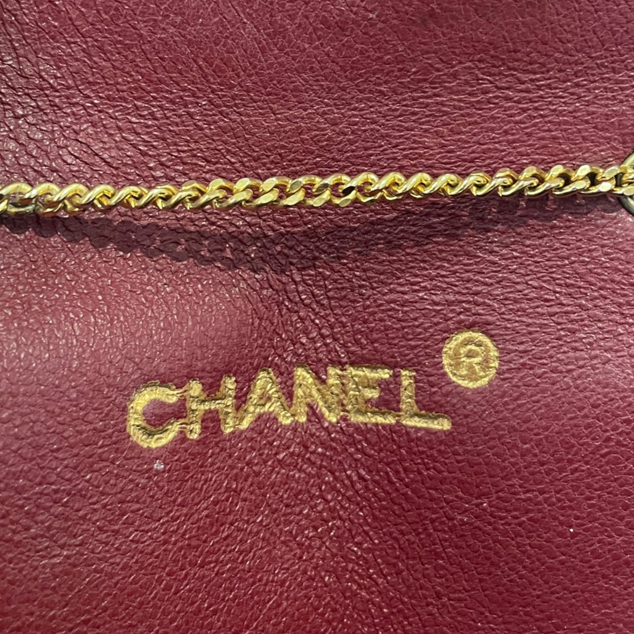 CHANEL/Bag/Leather/BLK/VTG 90S MICRO FLAP BAG view 6