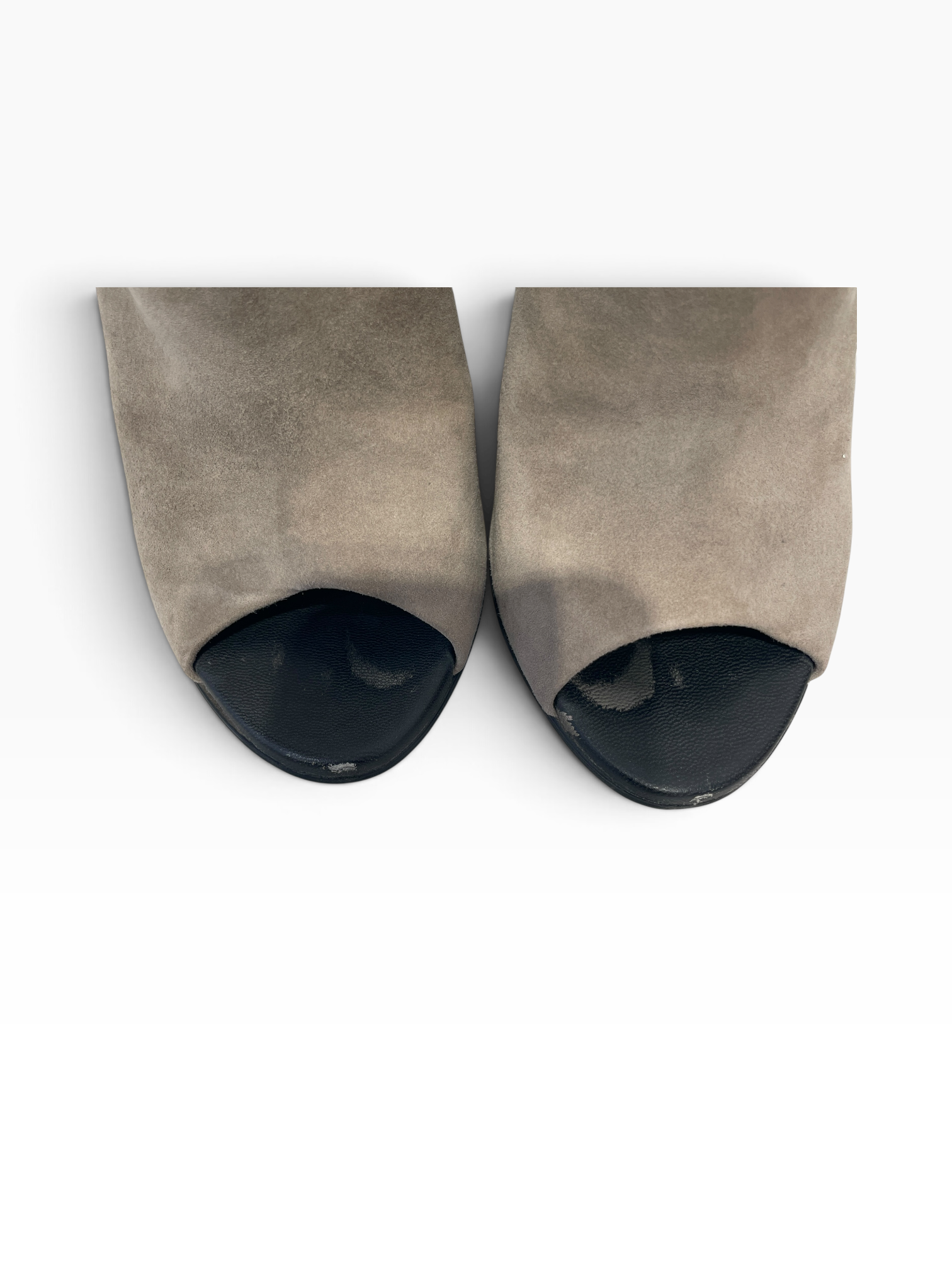 BOTTEGA VENETA/Heels/EU 36.5/Suede/BEG/booties view 3