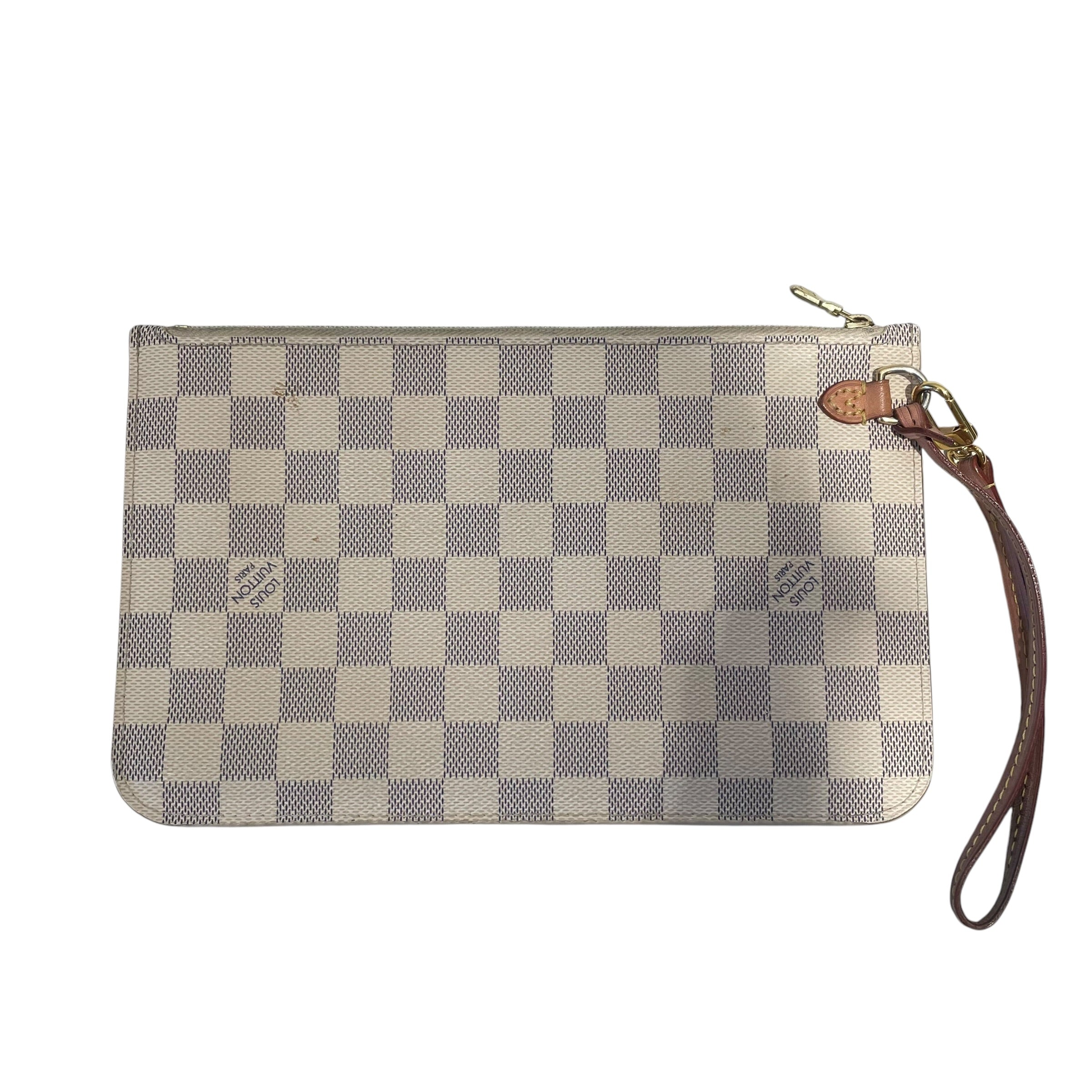 LOUIS VUITTON/Pouch/Monogram/Leather/WHT/neverfull pouch mm view 1