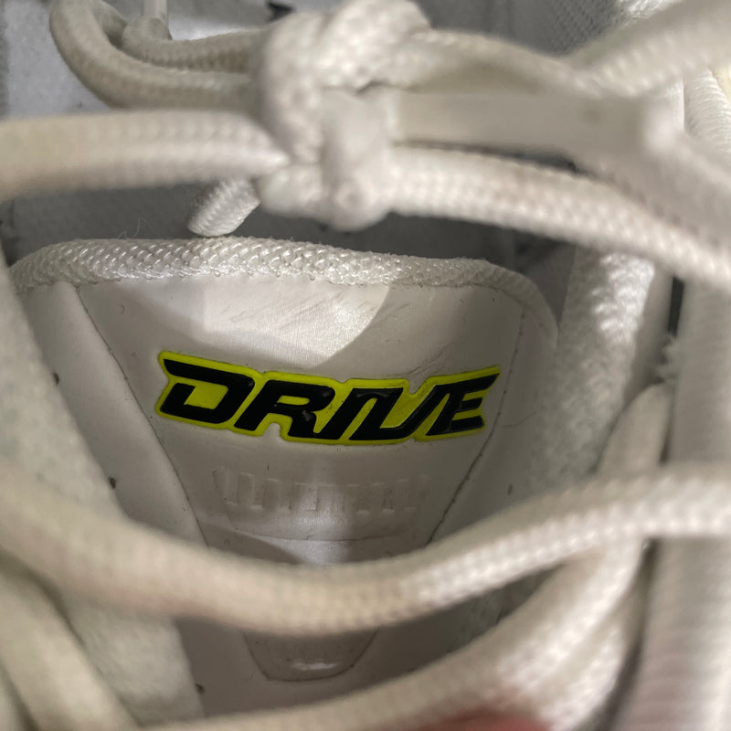 BALENCIAGA/Low-Sneakers/US 10/Leather/WHT/WHT/YEL RUNNER