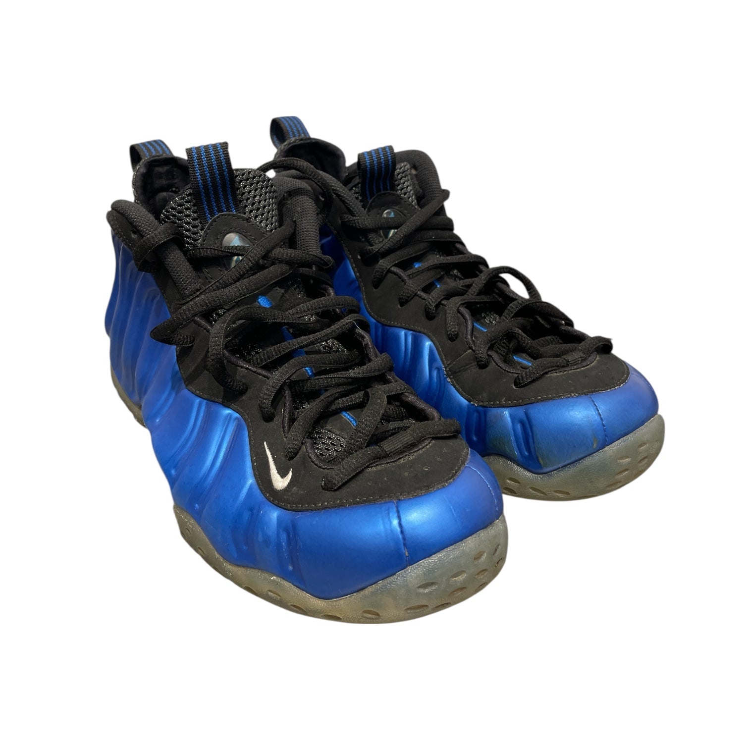 NIKE/Low-Sneakers/US 9/BLU/Foamposite view 1