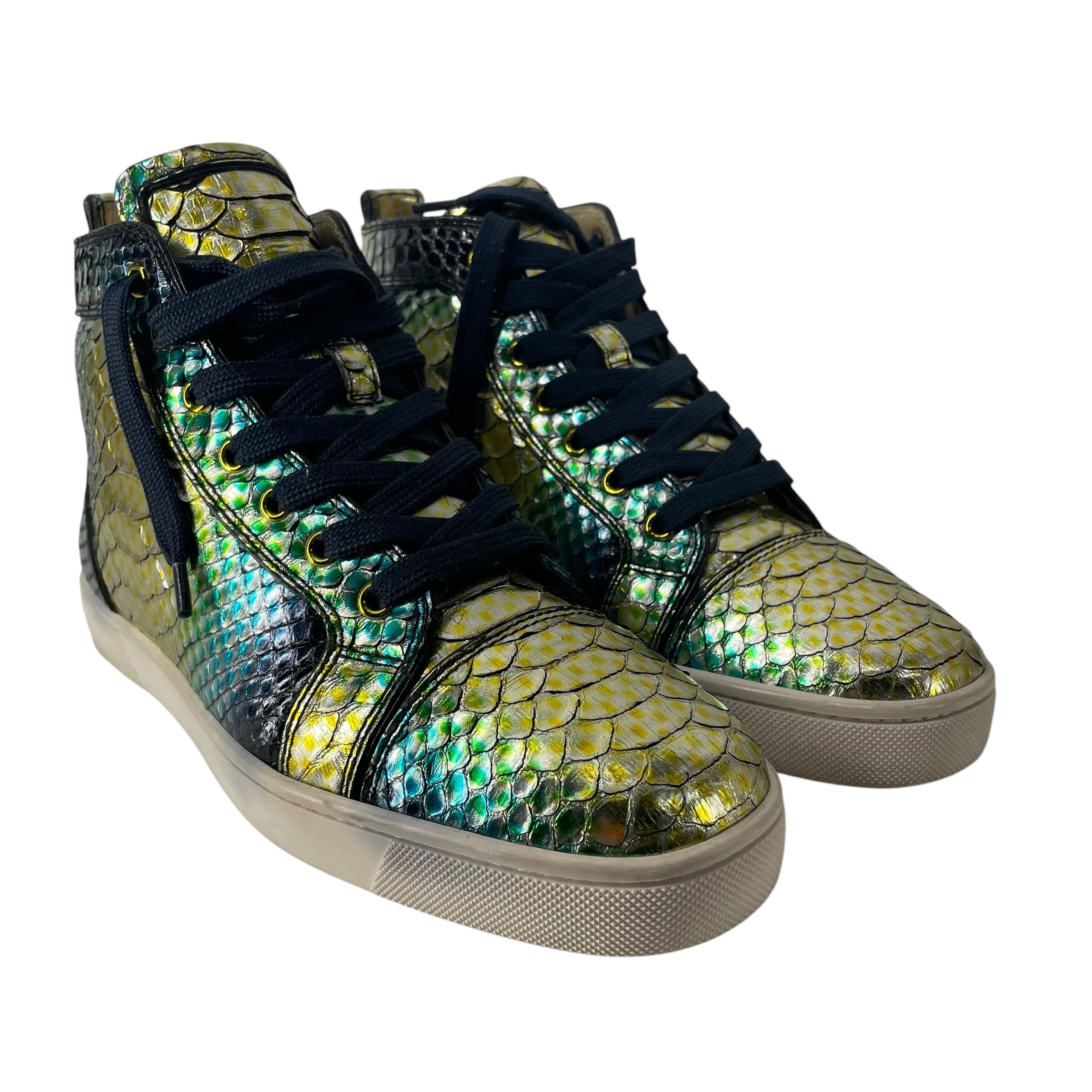Christian Louboutin/Hi-Sneakers/EU 41/All Over Print/Leather/MLT/rantus orlato python view 1