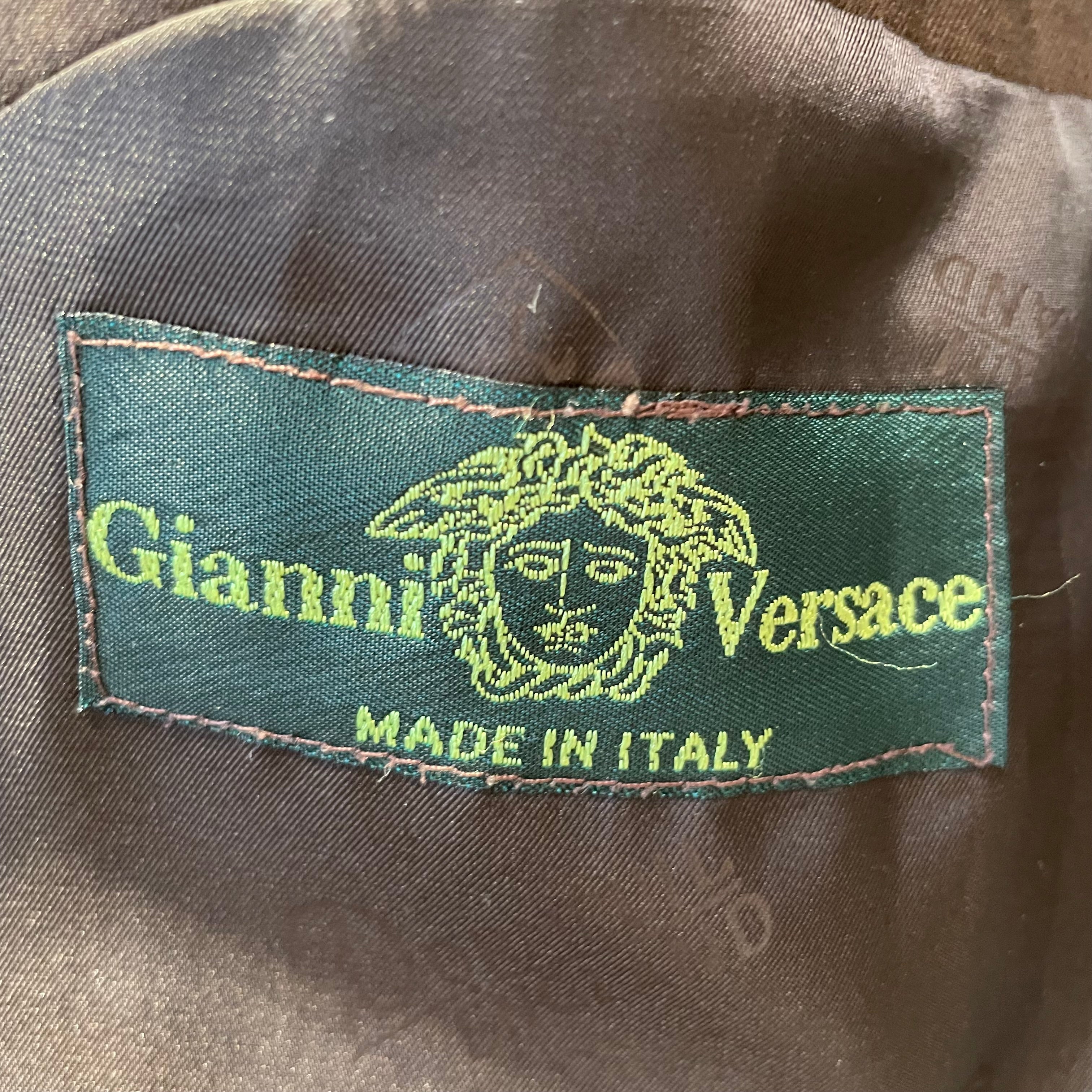 GIANNI VERSACE/Jacket/BRW/blazer/ mr adrian viruet juni view 4