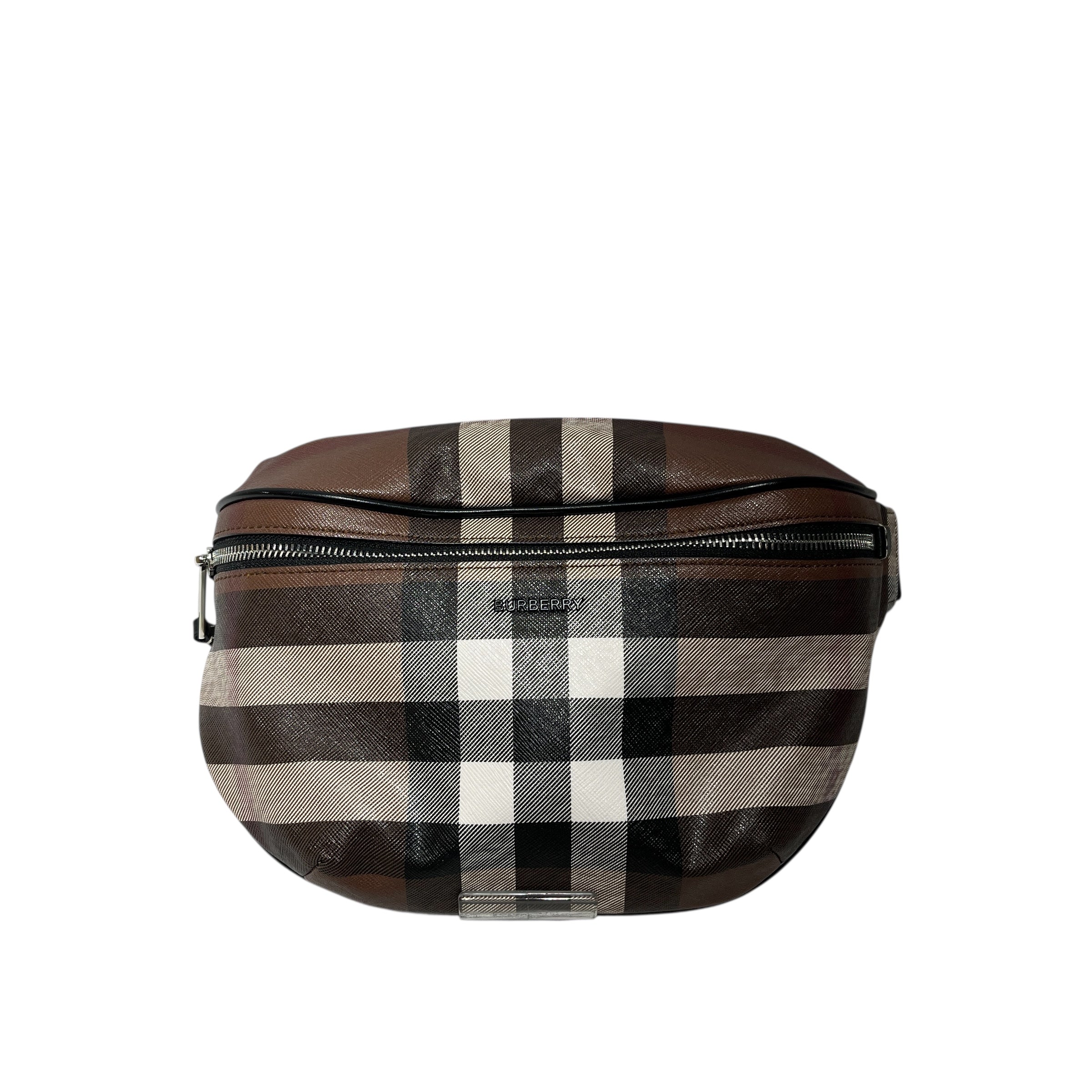 BURBERRY/Fanny Pack/Plaid/BRW/GIANT CHECK CASON FANNY PACK view 1