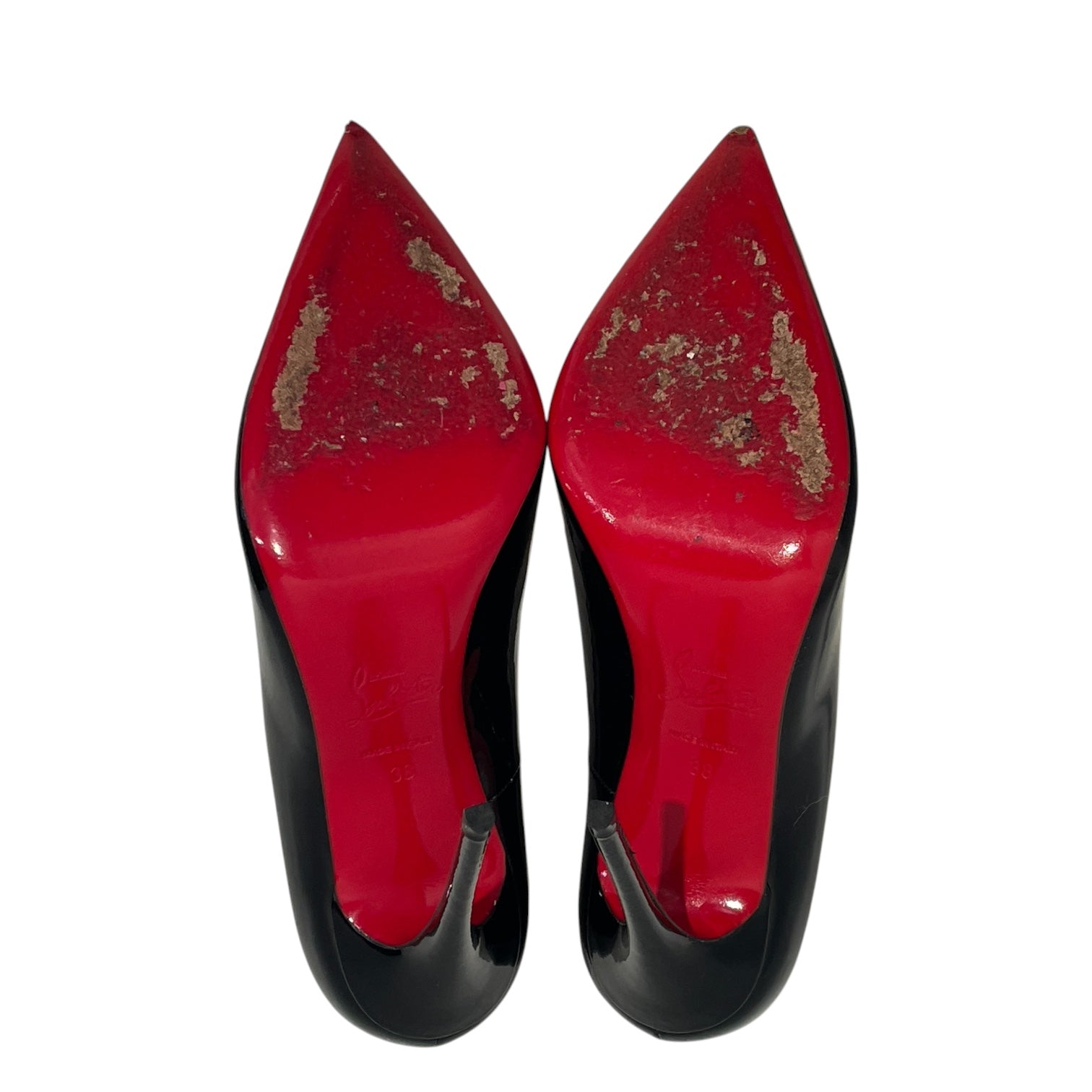Christian Louboutin/Heels/EU 38/Leather/BLK/Kate 120 view 3