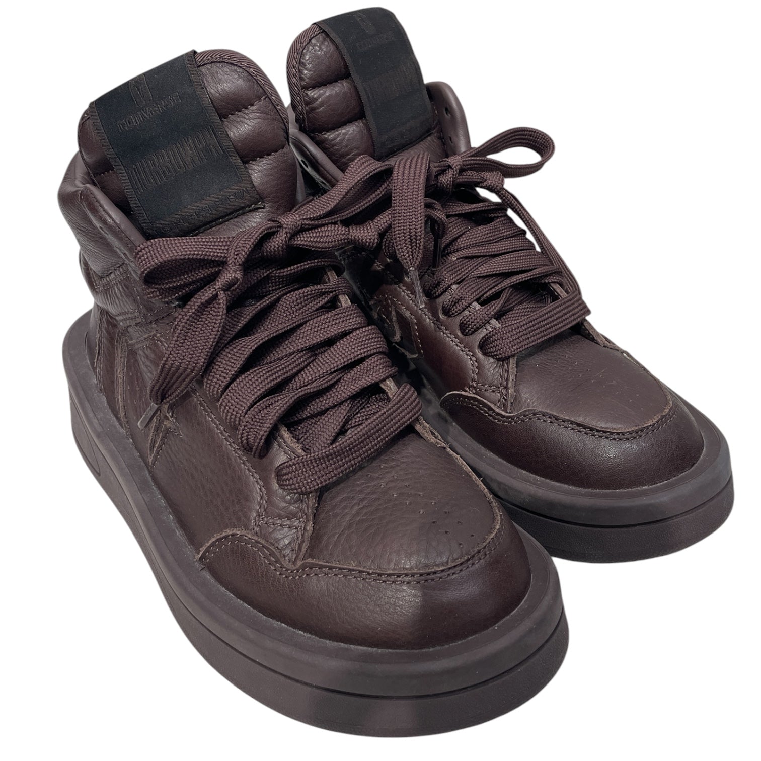 RICK OWENS DRKSHDW/CONVERSE/Hi-Sneakers/US 5.5/BRW/TURBOWPN view 1