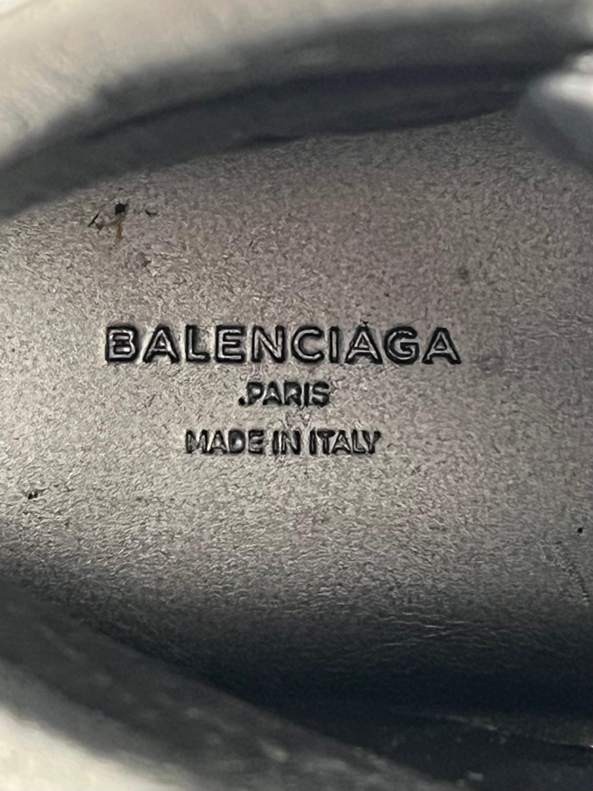 BALENCIAGA/Hi-Sneakers/EU 42/Glitter/Leather/SLV/ view 5