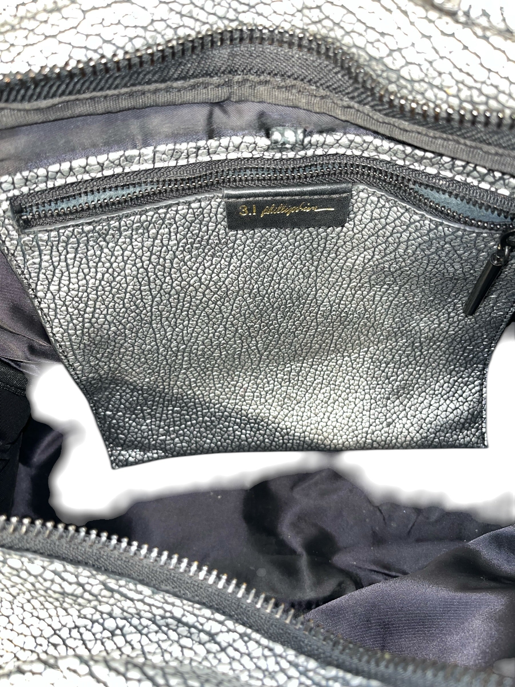 3.1 phillip lim/Hand Bag/SLV/Small Lark Duffle view 8