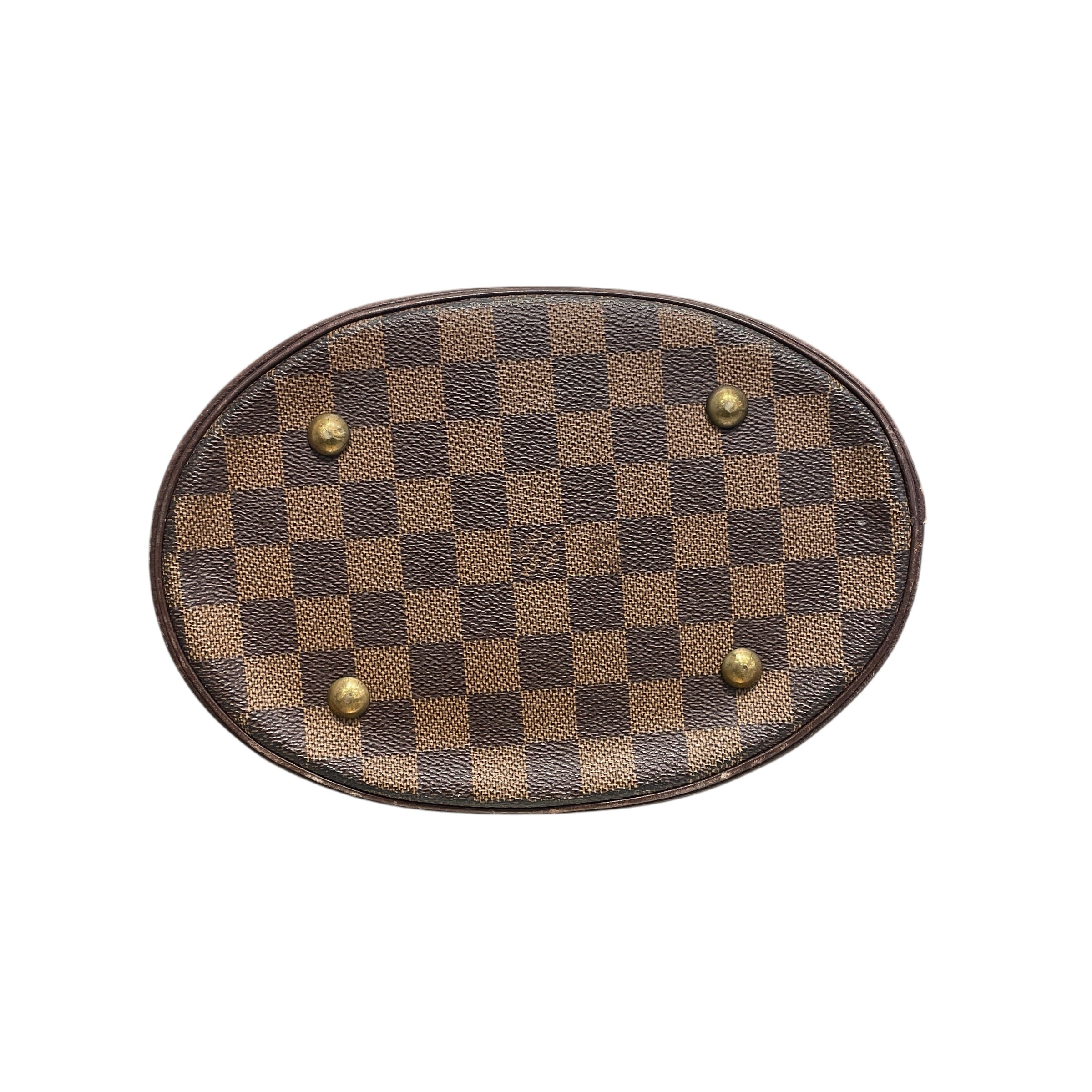 LOUIS VUITTON/Hand Bag/Hombre Check/Leather/BRW/Damier Ebene Marais view 3